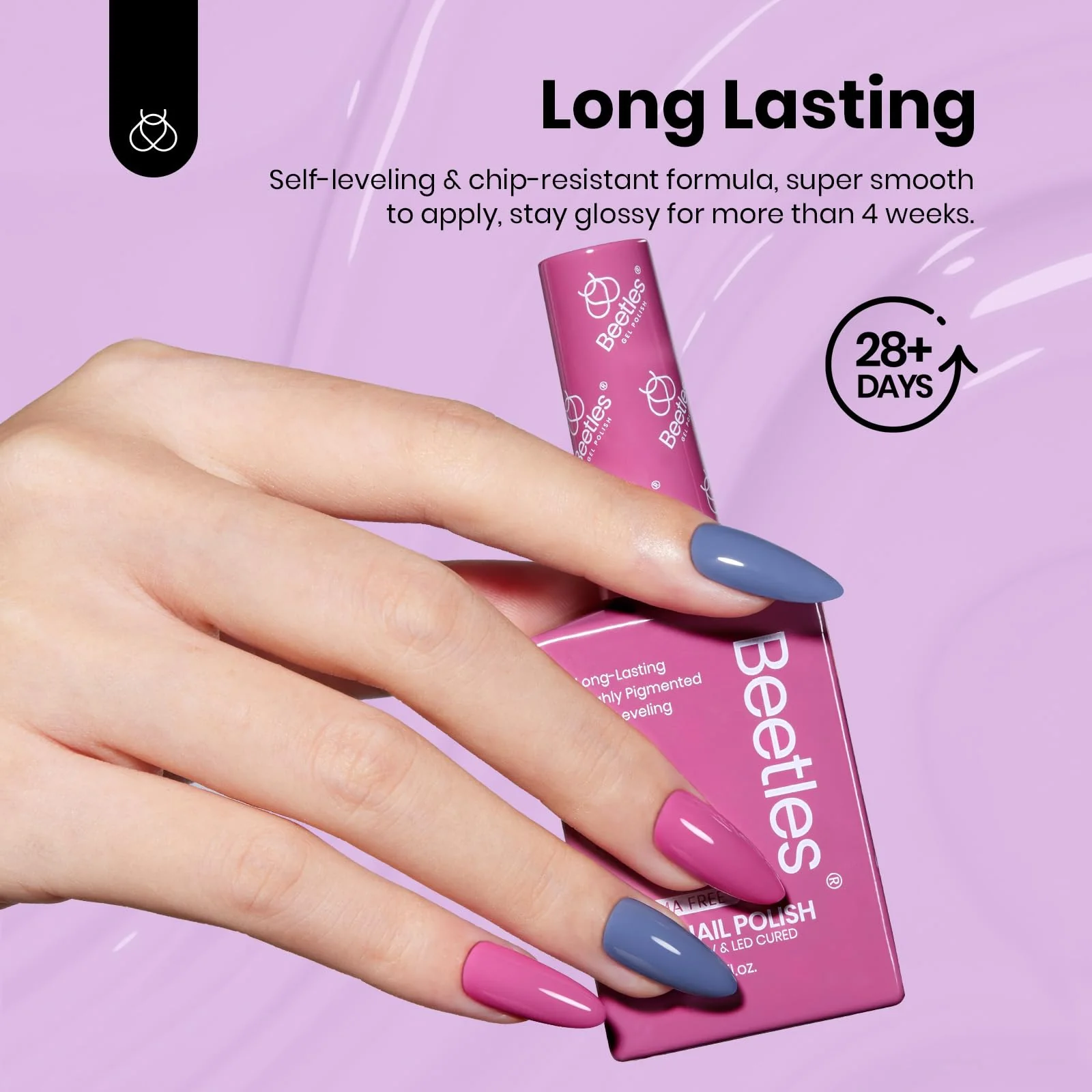 Serene Afternoon Spring Nails - Hema Free Colorful Bottle 6 Color Each 15ml Gel Polish - Image 5