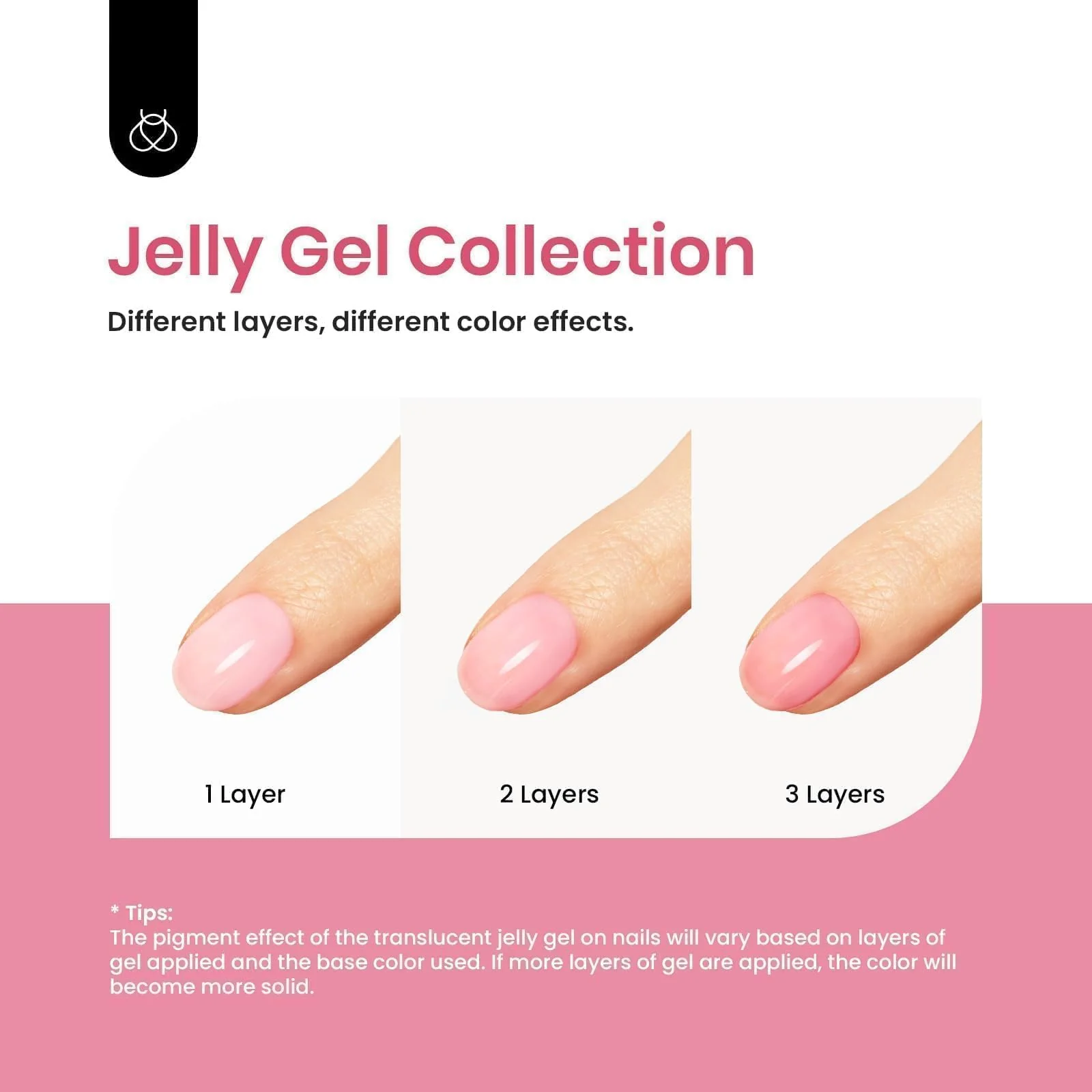 Aesthetic Nude | 6 Colors Jelly Shimmer Gel Polish Set - Image 5