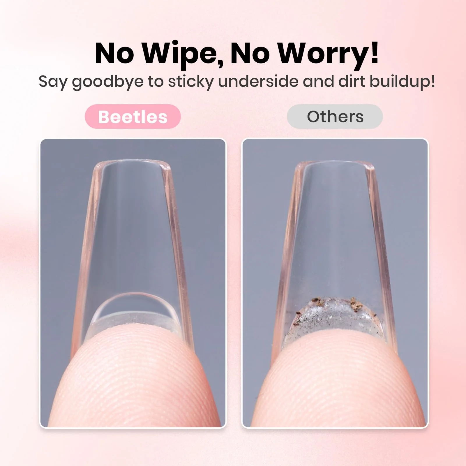 Beetles 20g Tipex Nail Glue Gel, No Wipe & No-Need-to-Hold, Designed for Tipex Instant Apex Nail Tips - Image 3