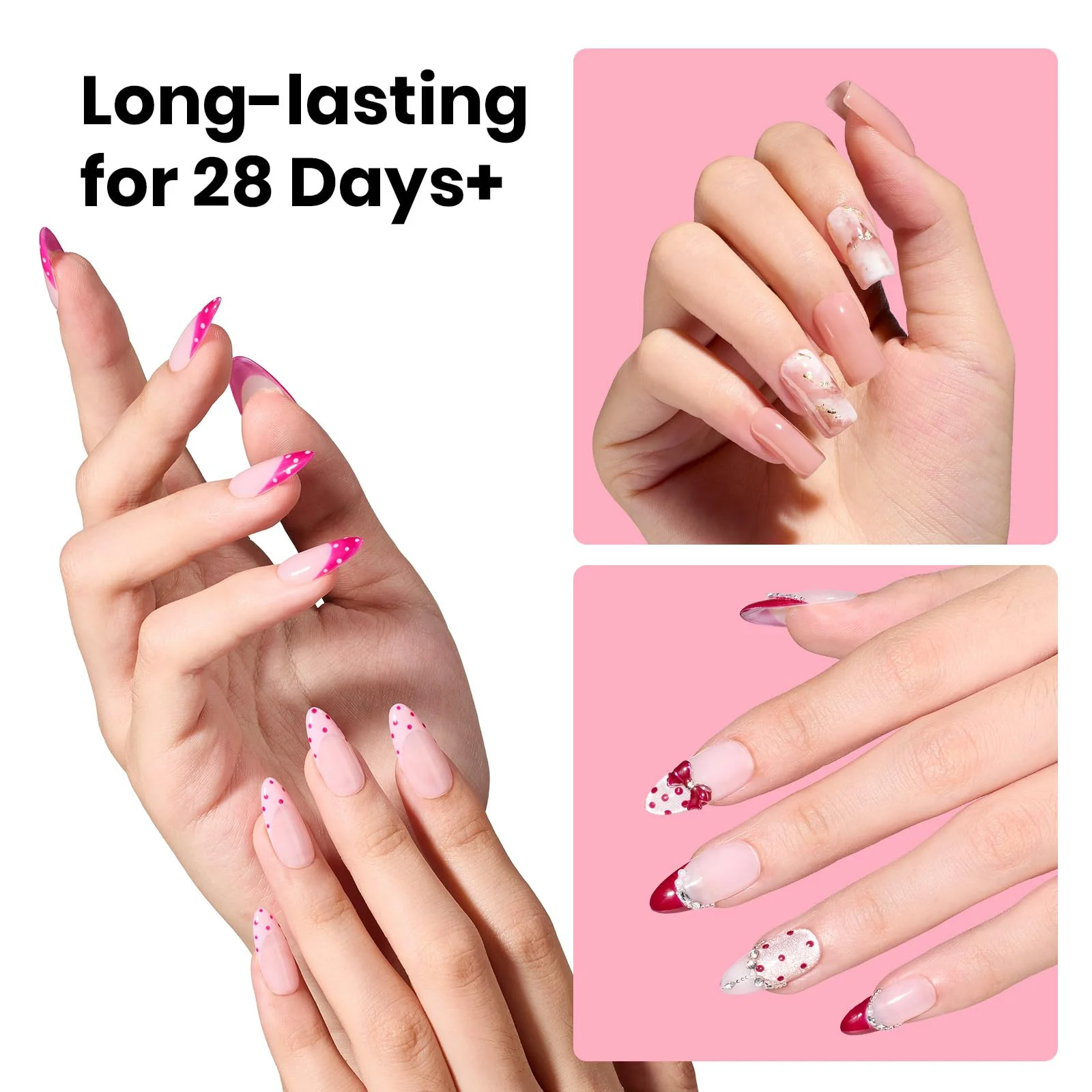 Beetles 20g Tipex Nail Glue Gel, No Wipe & No-Need-to-Hold, Designed for Tipex Instant Apex Nail Tips - Image 5