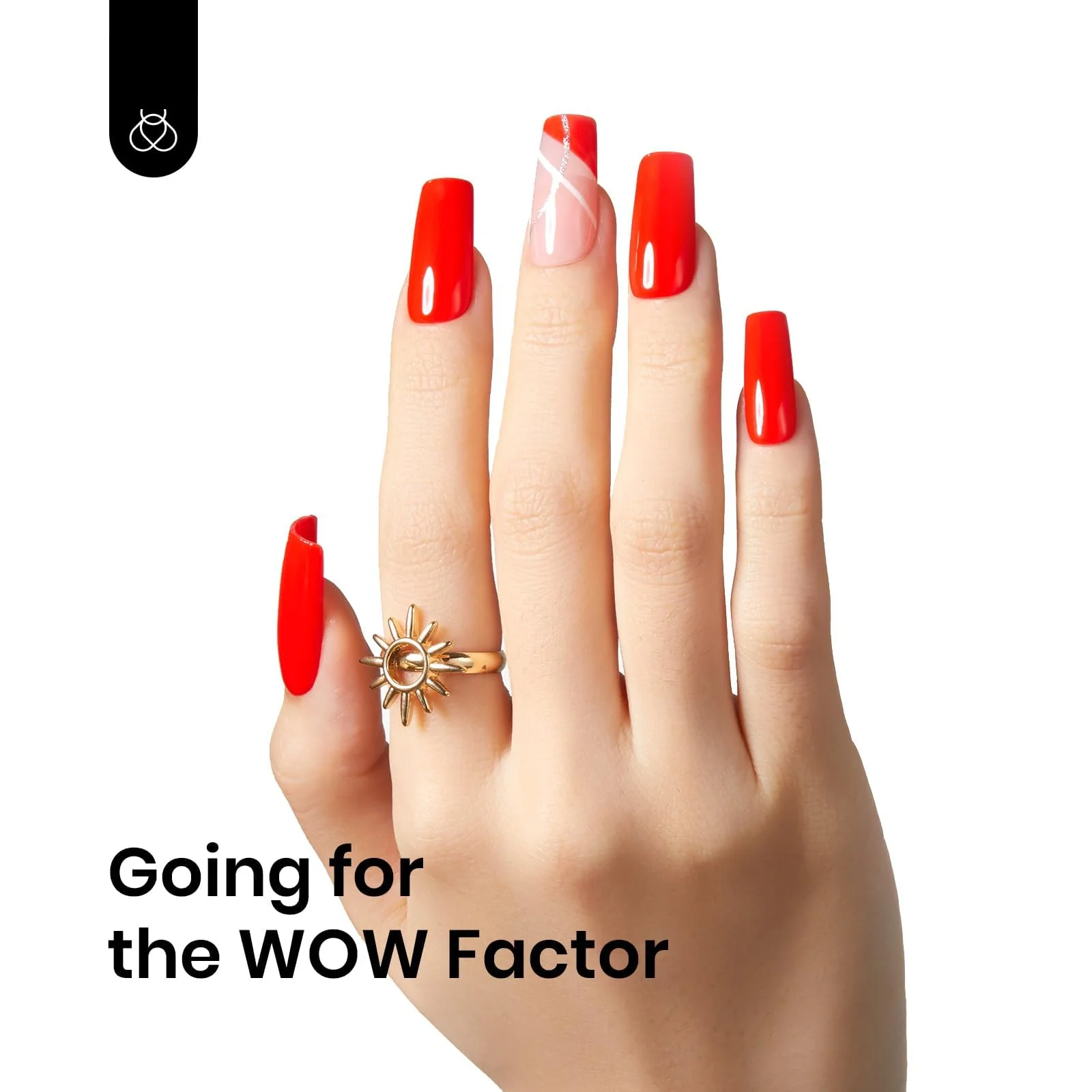 Beetles Bright Red Gel Nail Polish |15ml - Image 5