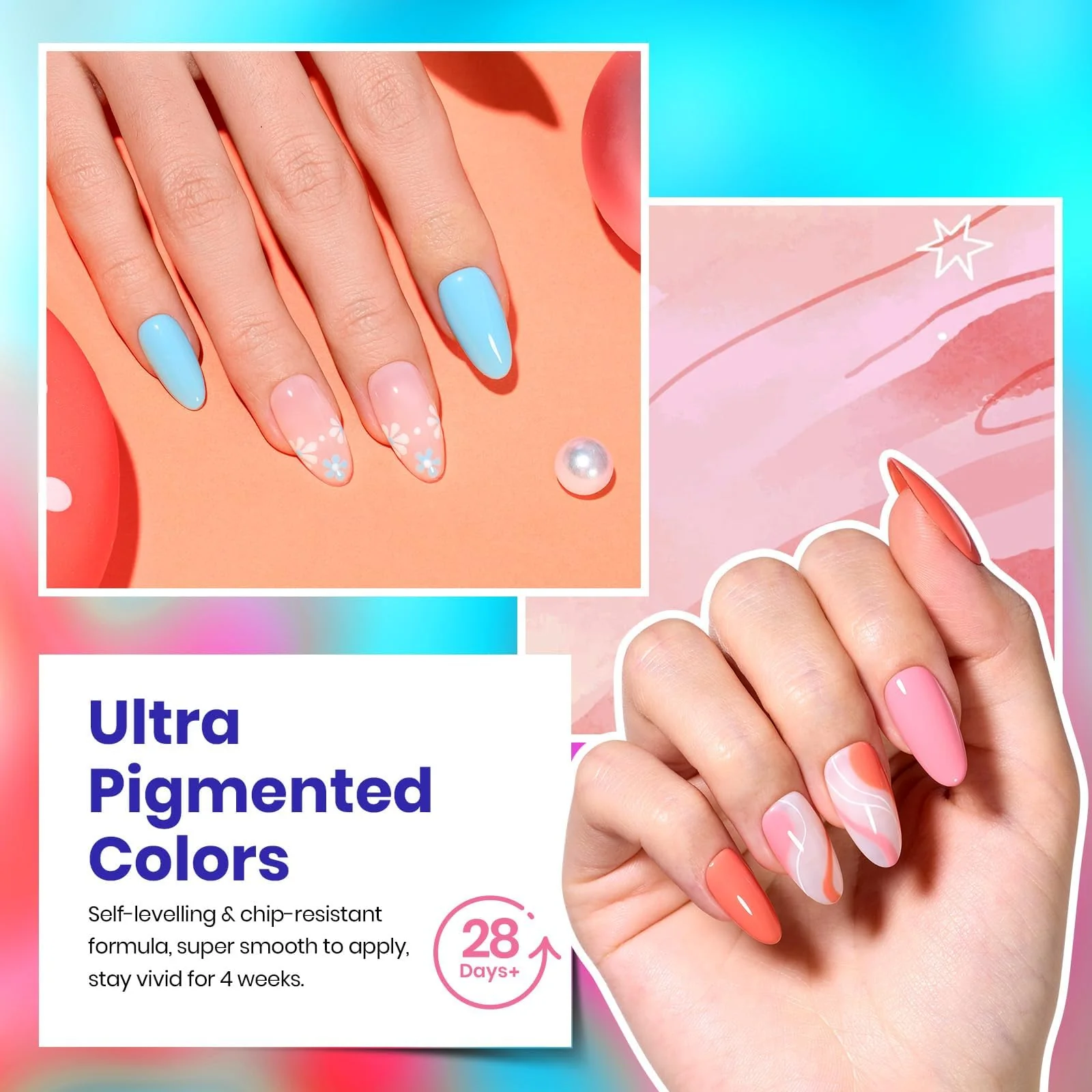 Beetles Gel Nail Polish kit 20 colors 23pcs All Season Spring Nails - Image 5
