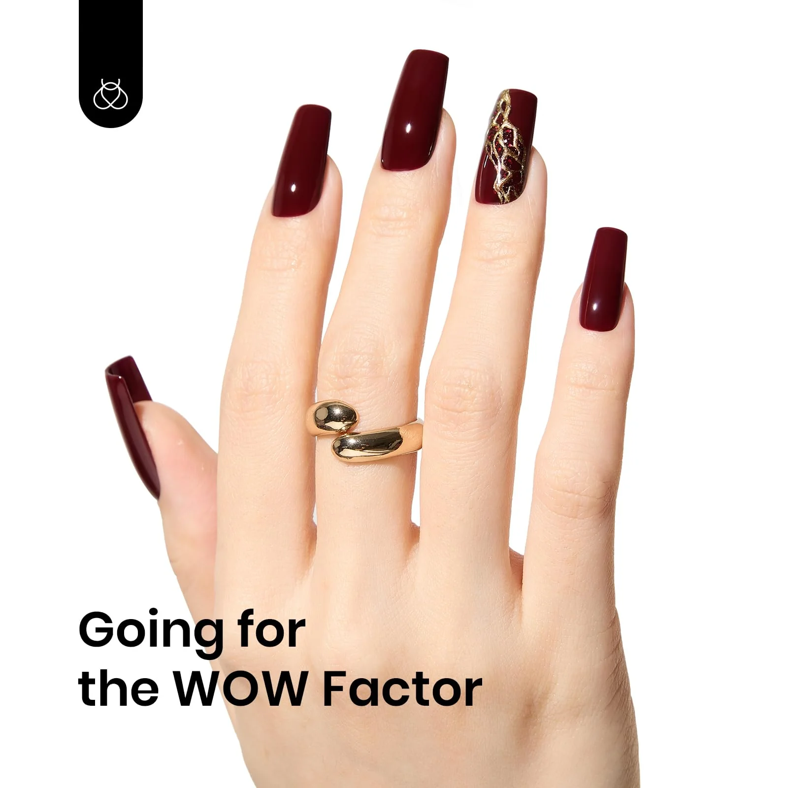 Beetles Merlot Wine Winter Nails  Gel Polish 15ml Dark Maroon Red Gel Nail Polish - Image 5