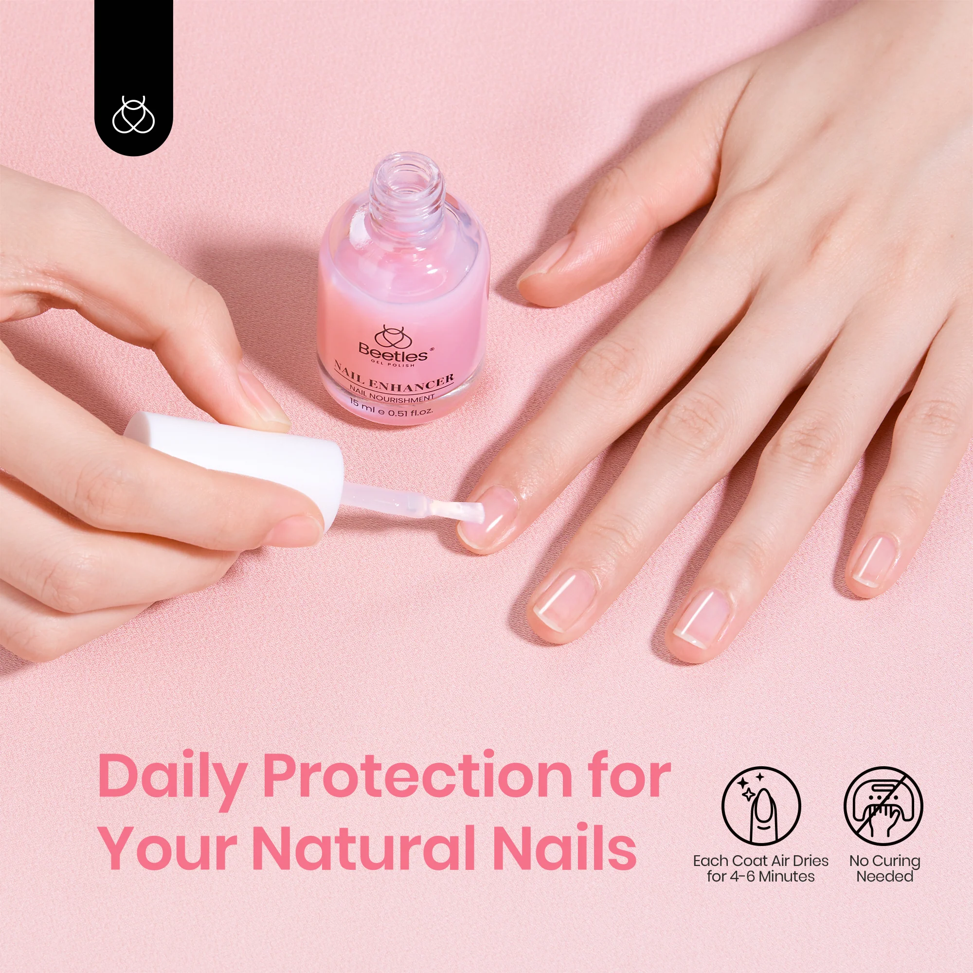 Beetles Nail Enhancer for Nail Care | 15ML #26 - Image 3