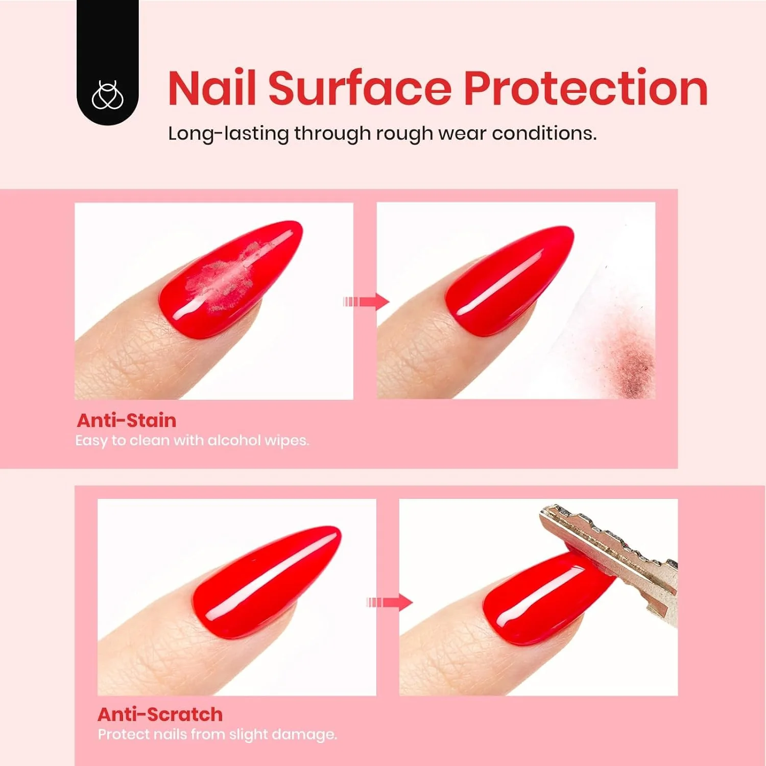 Beetles No Wipe Gel Top Coat  | 15ML - Image 5