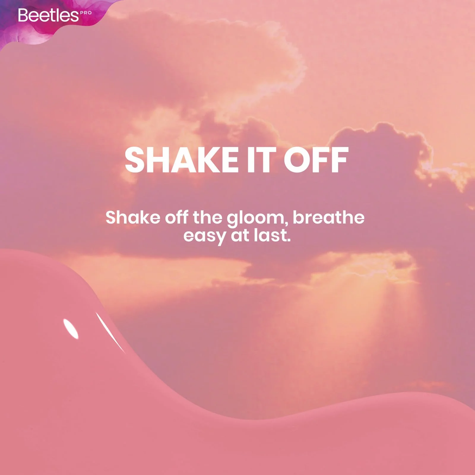 Beetles Pro Pink Gel Polish Spring Nails Shake It Off - 1 Pcs 20ml Nude Pink Color Gel Polish - Image 7