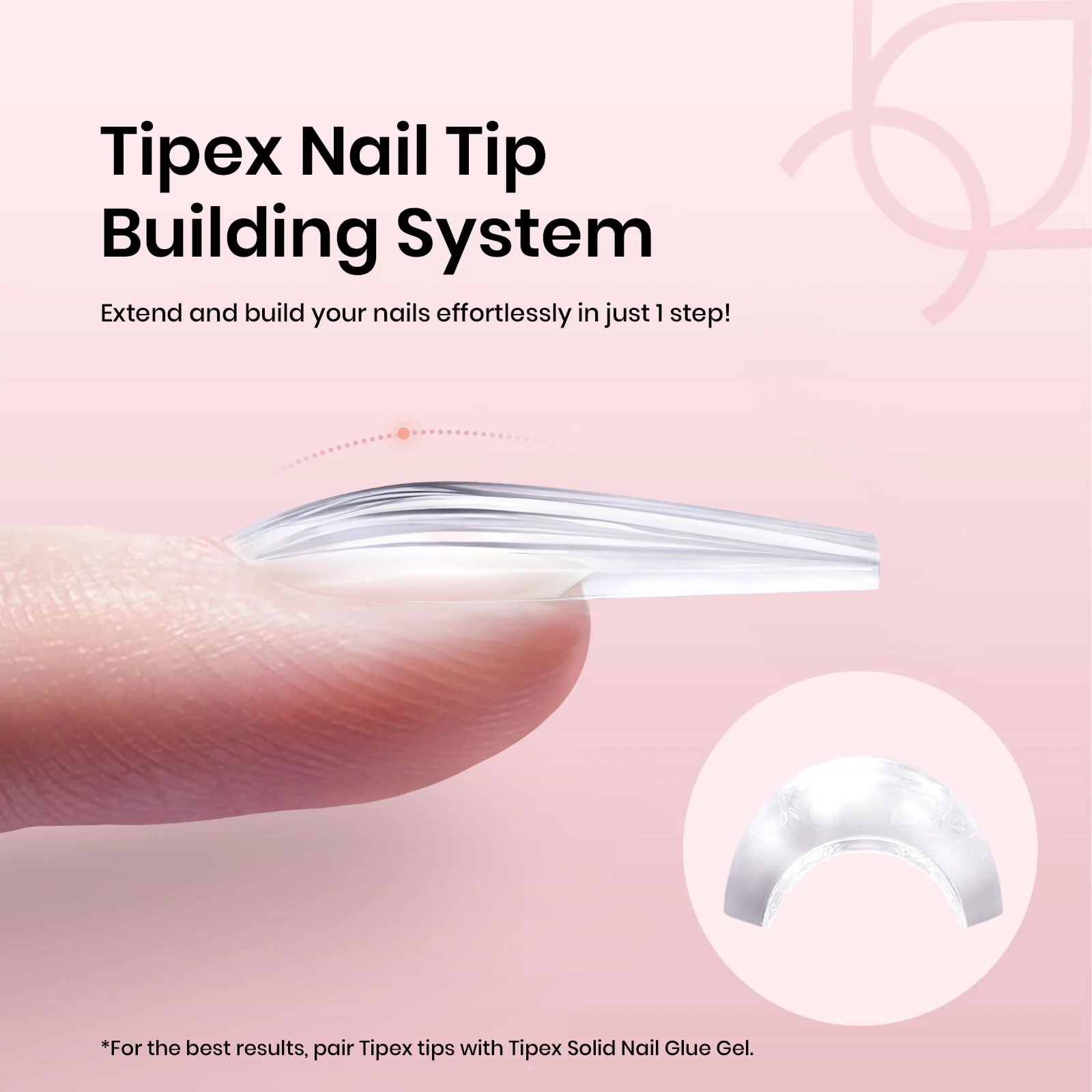 Beetles Stiletto Coffin Long Tipex Nail Tips | 192 pcs - Image 5