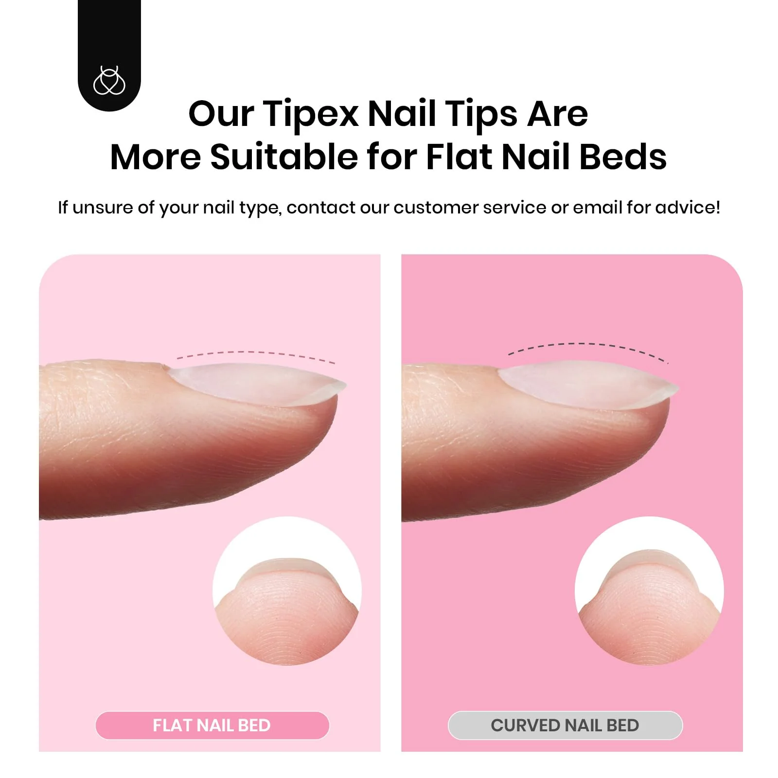 Beetles Tipex Instant Apex Nail Tips Kit | Almond Short 224pcs - Image 8