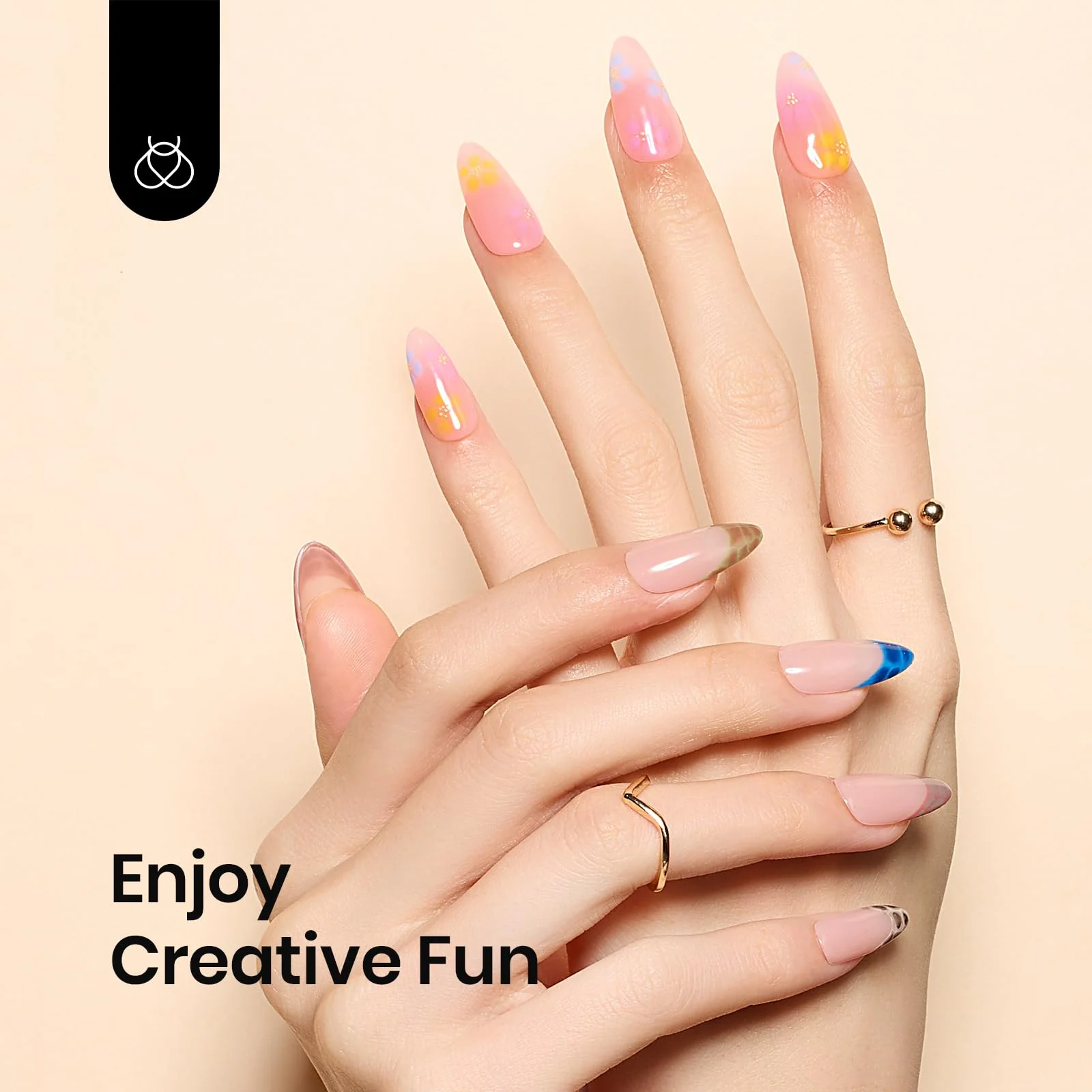 Beetles Blooming Gel Polish for Spreading Effect | 15ML - Image 5