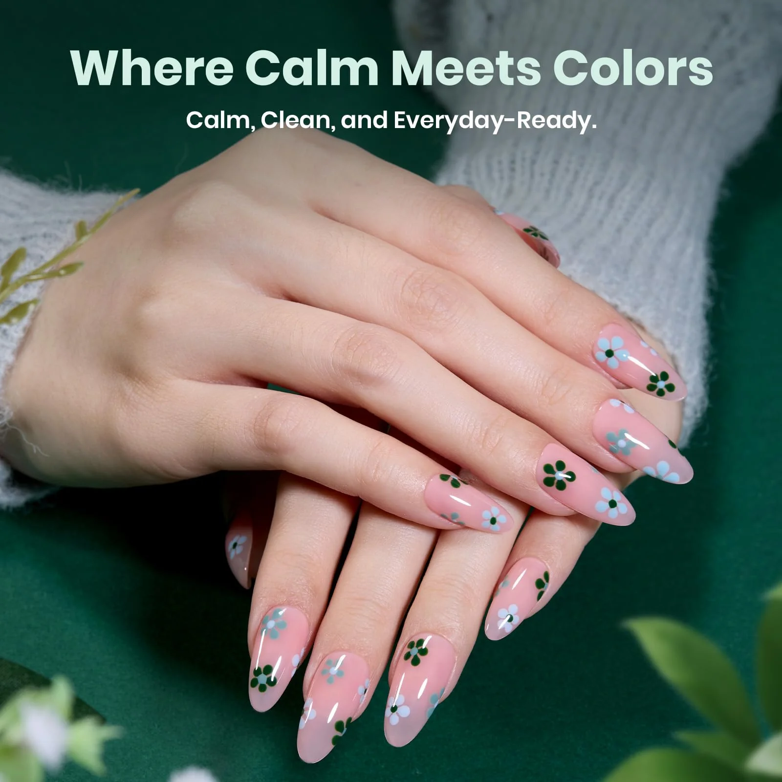 Beetles Gel Nail Polish Set - Stay Shining Forest Fog Shade Set - Image 4