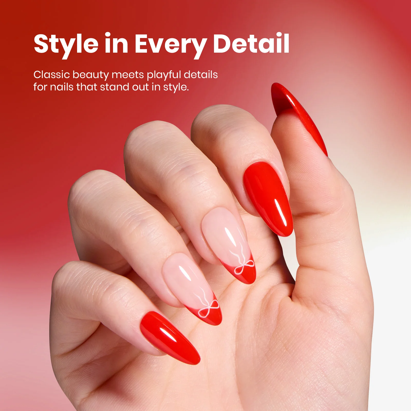Beetles Stay Shining Gel Polish Cinematic Red - 15ml of Vivid Pulse - Image 4
