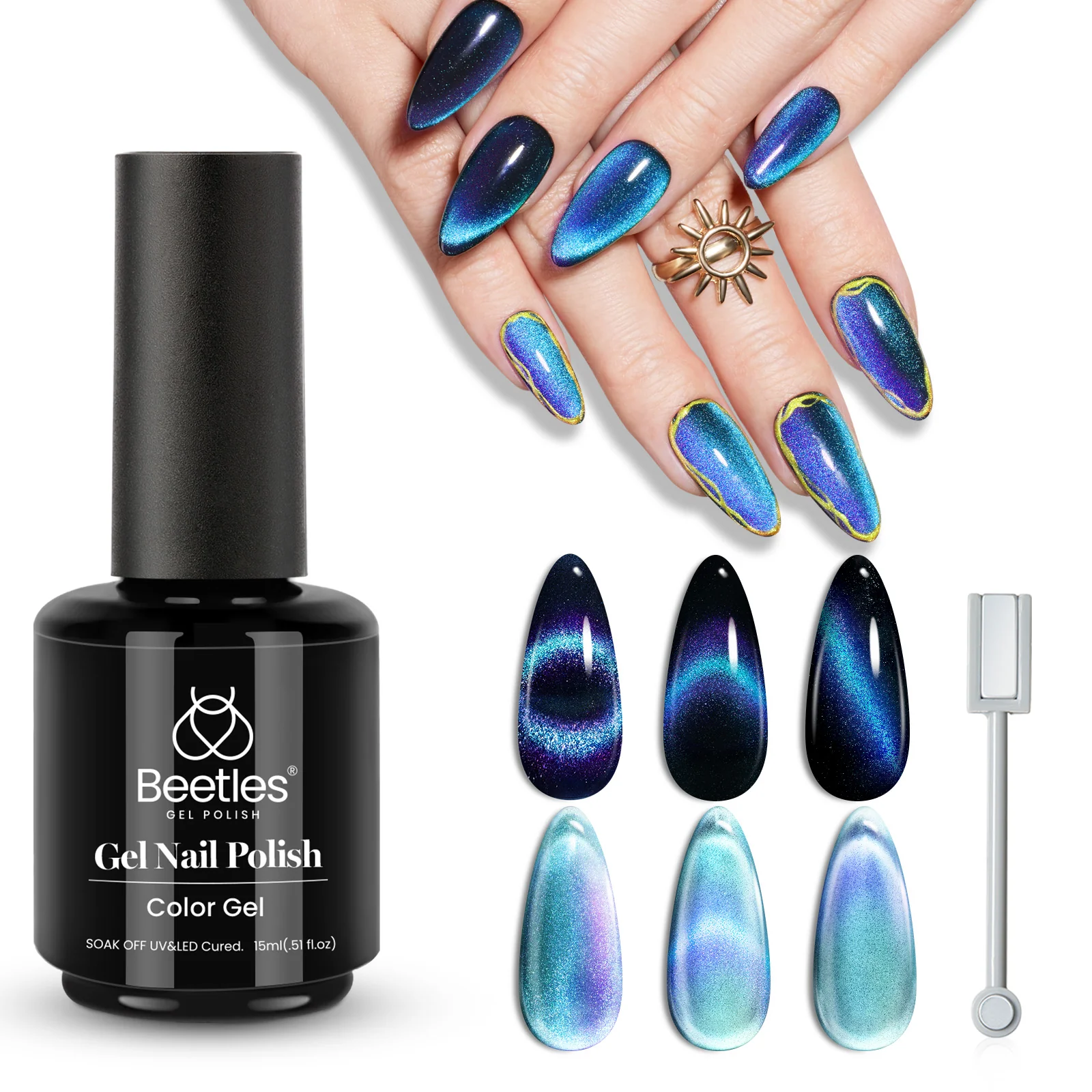 Cat Eye |15ml Nail Gel Polish Cat Eye Nails