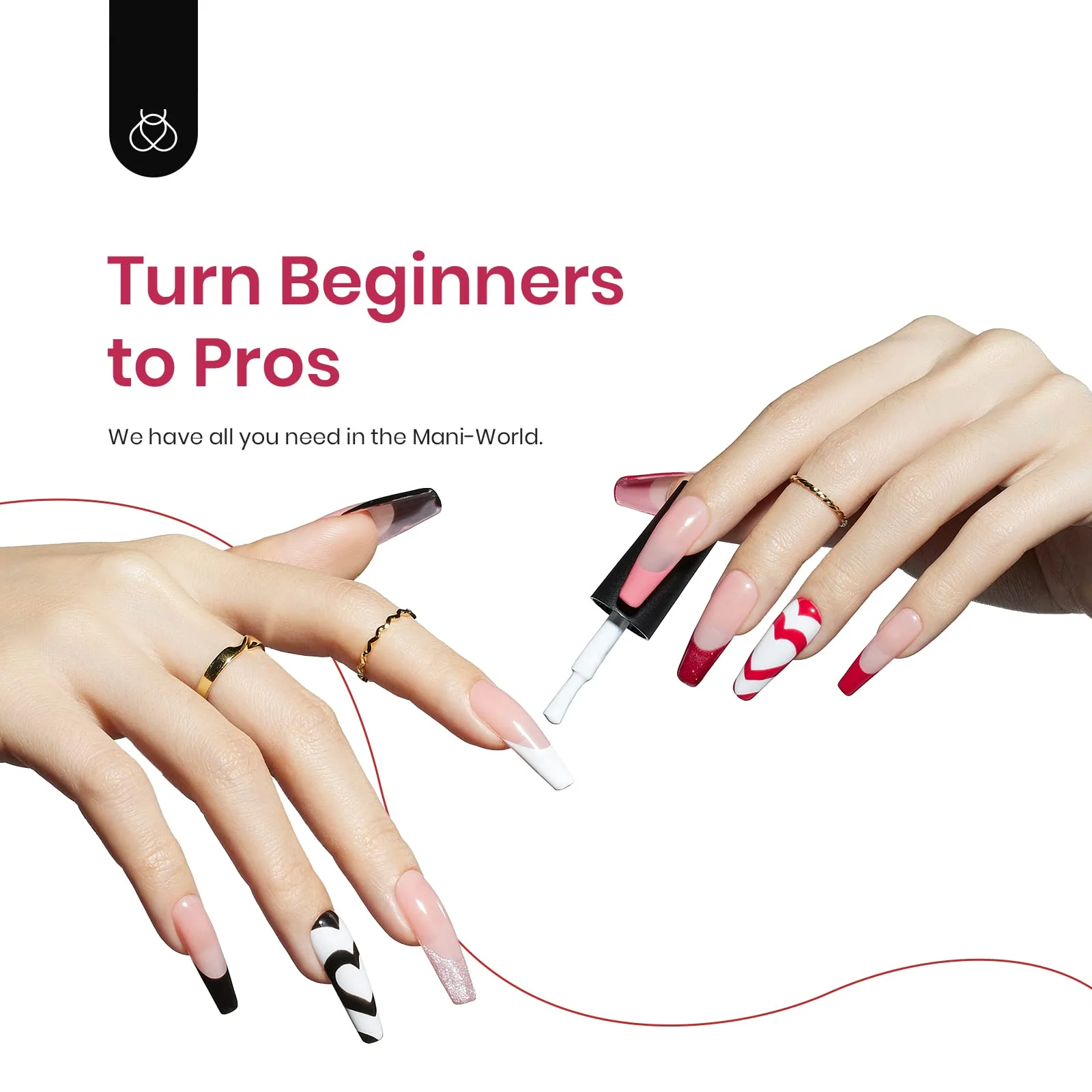 Queen of Hearts | 6 Colors Gel Polish Set - Image 4