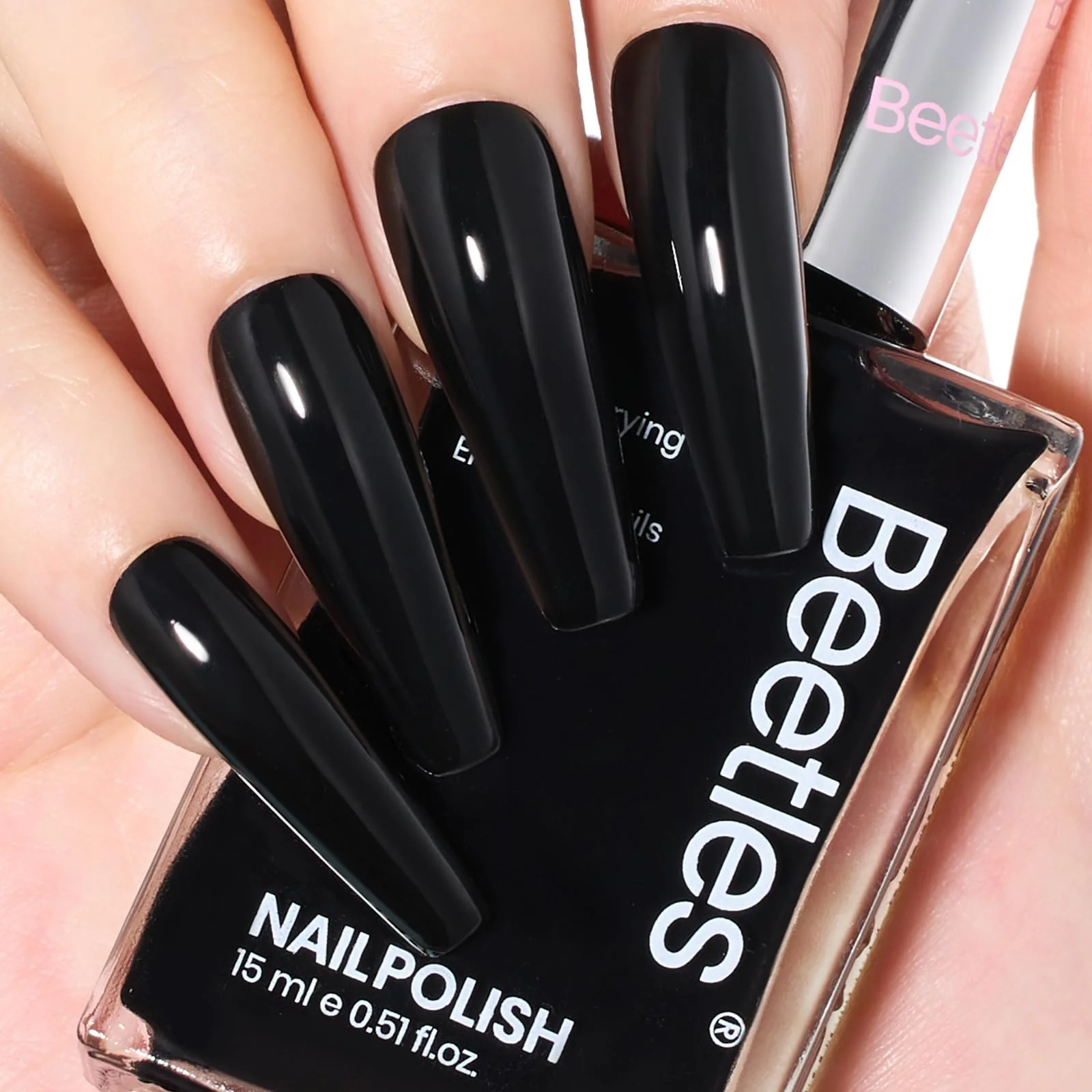 Classic Black |15ml Air Dry Nail Polish