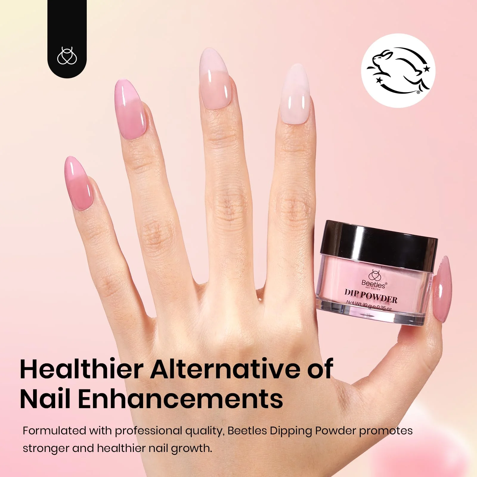 Classic Nude | 6 Color Powder Dip Translucent Seasons Nail Manicure set - Image 5