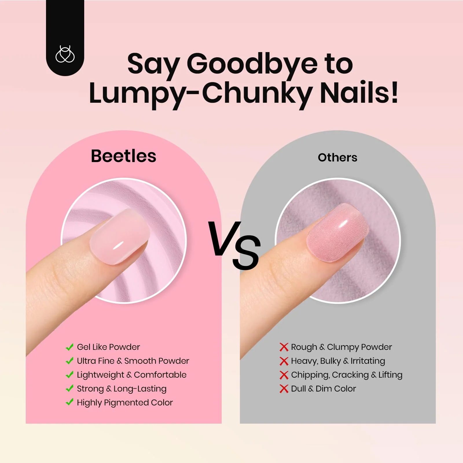 Classic Nude | 6 Color Powder Dip Translucent Seasons Nail Manicure set - Image 7