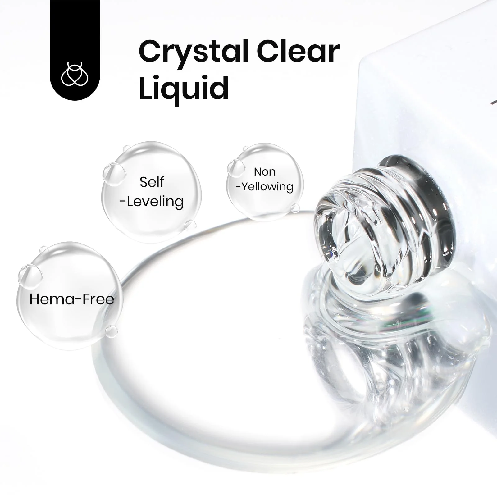 Clear Blooming Gel Hema Free Nail Gel Polish for Spreading Effect 10ML - Image 6