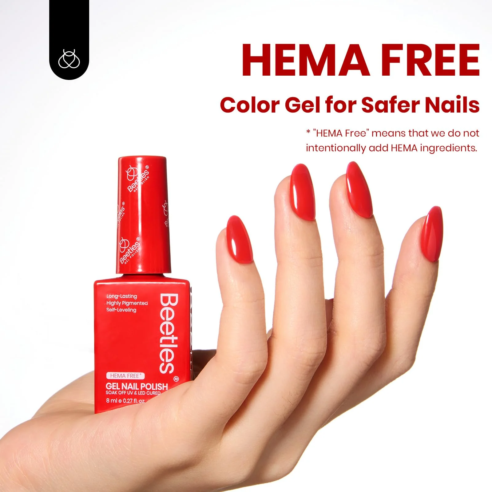 Crimson Harmony - Green Spring Nails Colorful Gel Polish 8ml - Image 2