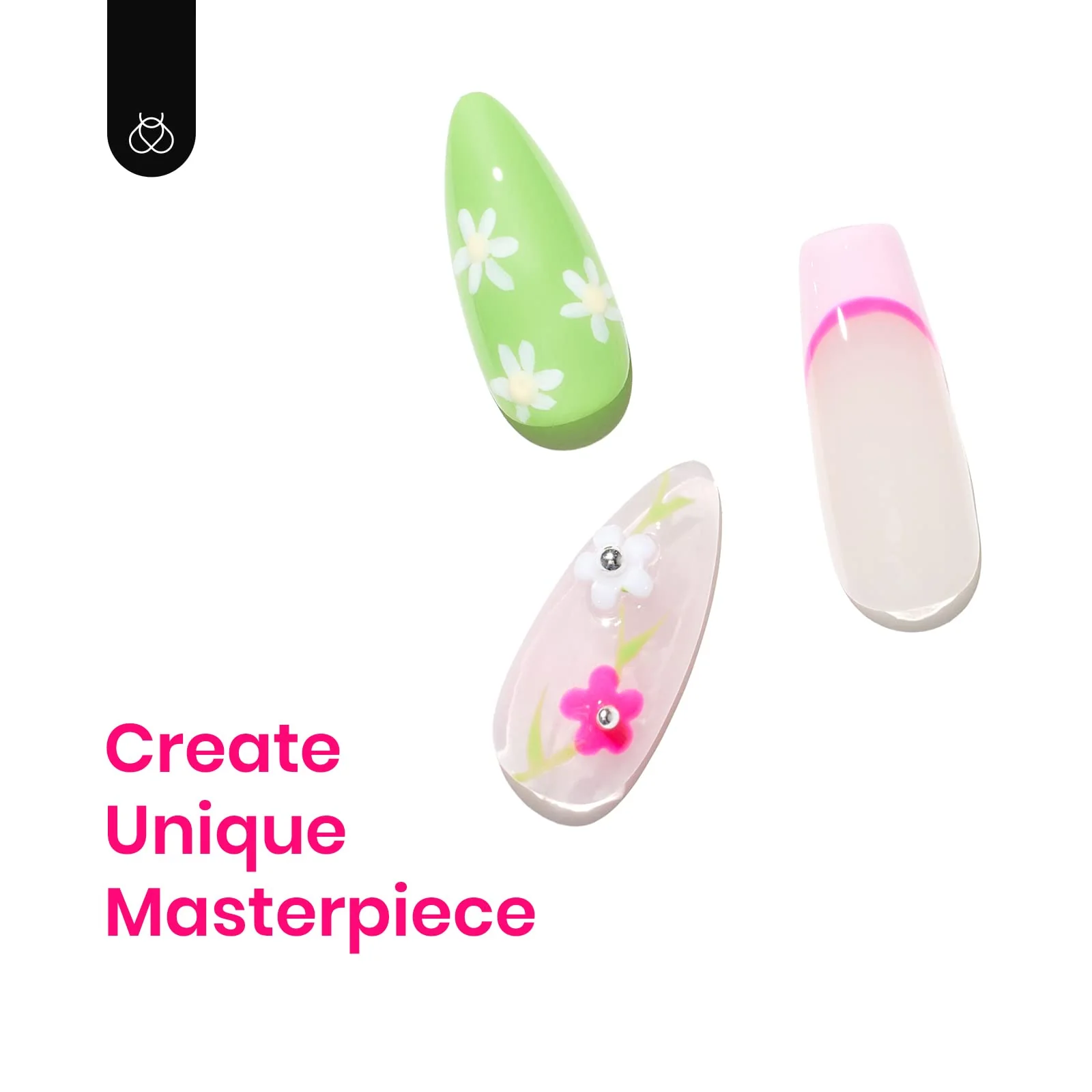 Floral Rhapsody | Spring Nails 36 Nail Gel Polish Colors with Base Top Coat and Gift Box- 5ml/Each Gel Colors - Image 5