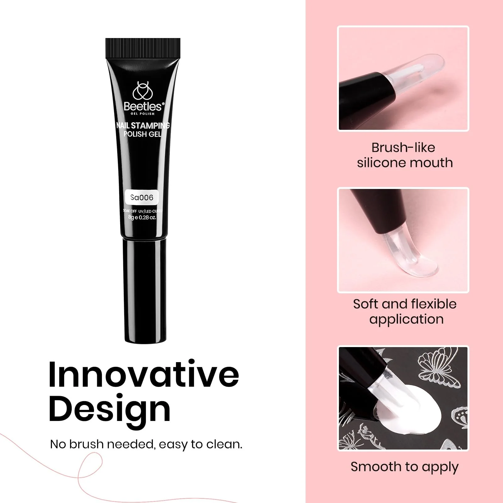 French Tip Tool Stamp Gel Silicone  Kit - Image 3