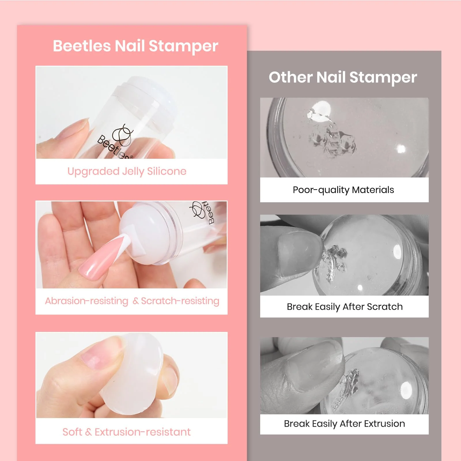 French Tip Tool Stamp Gel Silicone  Kit - Image 4
