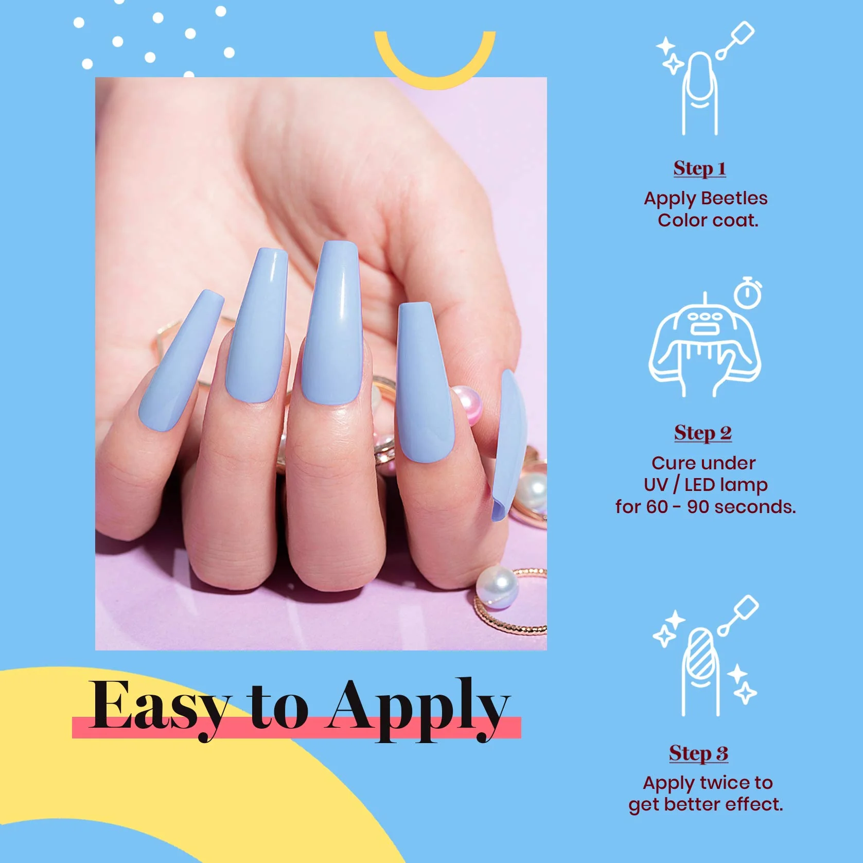 Diana Sky Blue #a513 |15ml Gel Polish - Image 3