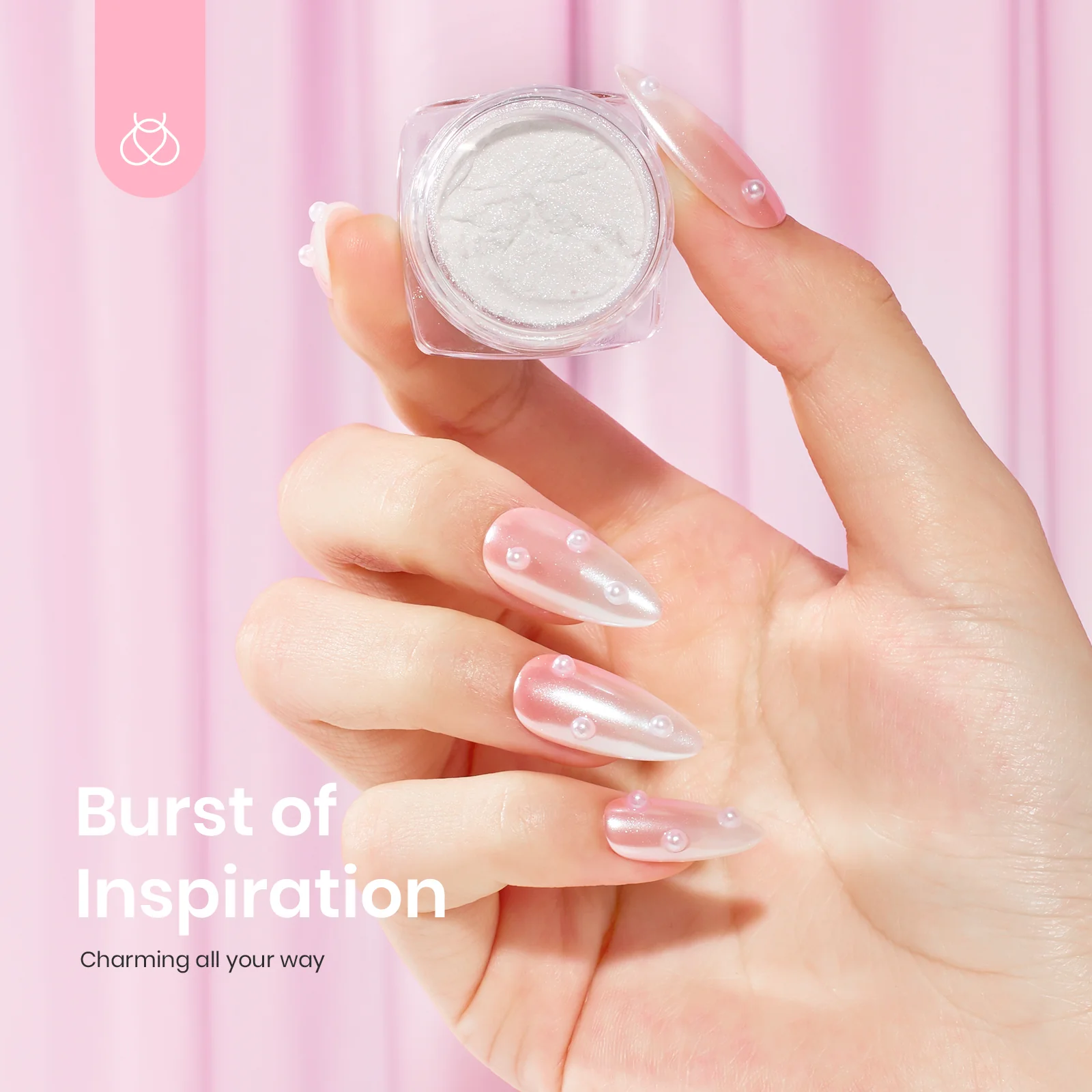 Glazed Donut Chrome Nail Powder - Image 4