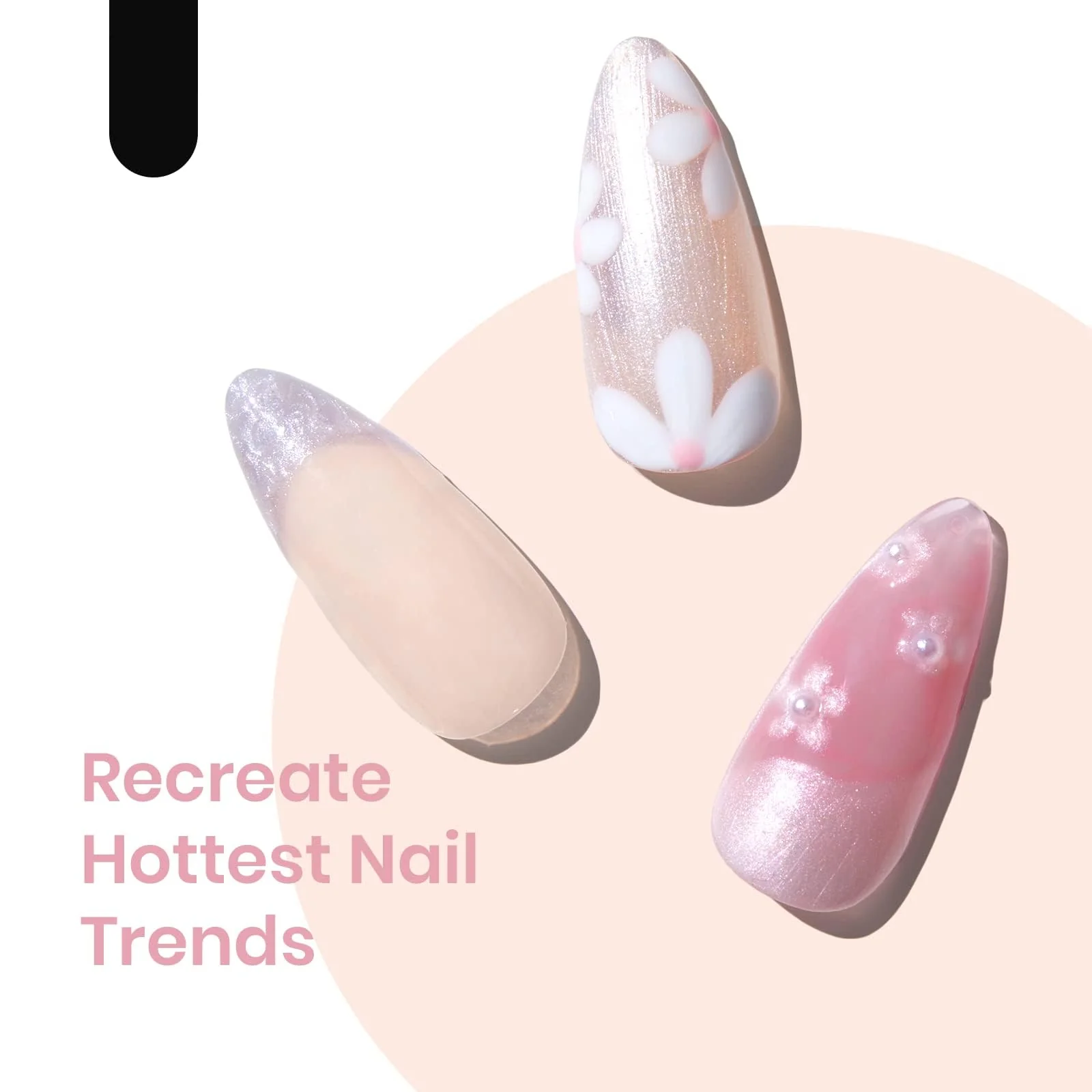 Glitter Silk | 6 Colors Pearl Shell Gel Polish Set Spring Nails - Image 5