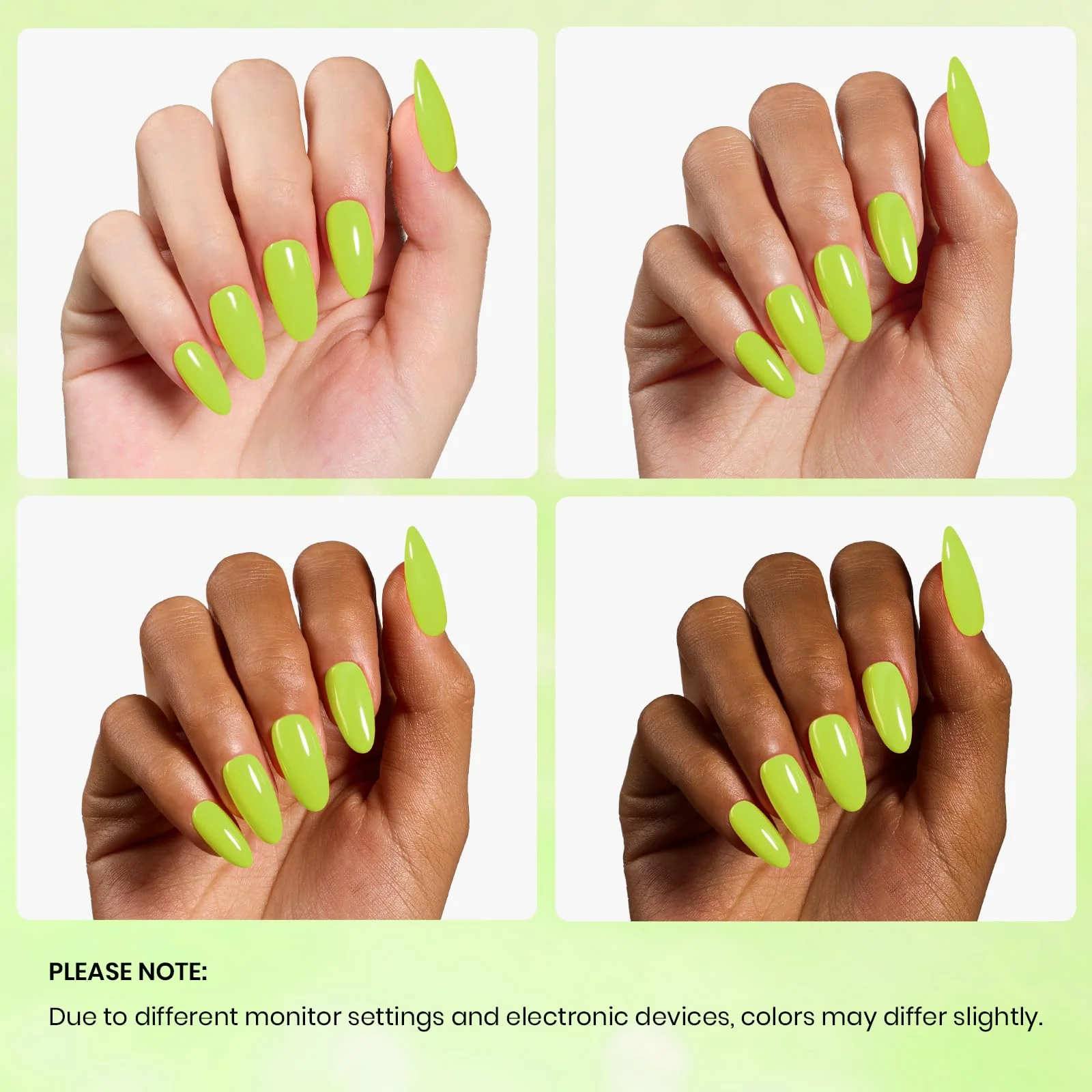 Halloween Chartreuse - Light Green Gel Nail Polish - Image 5