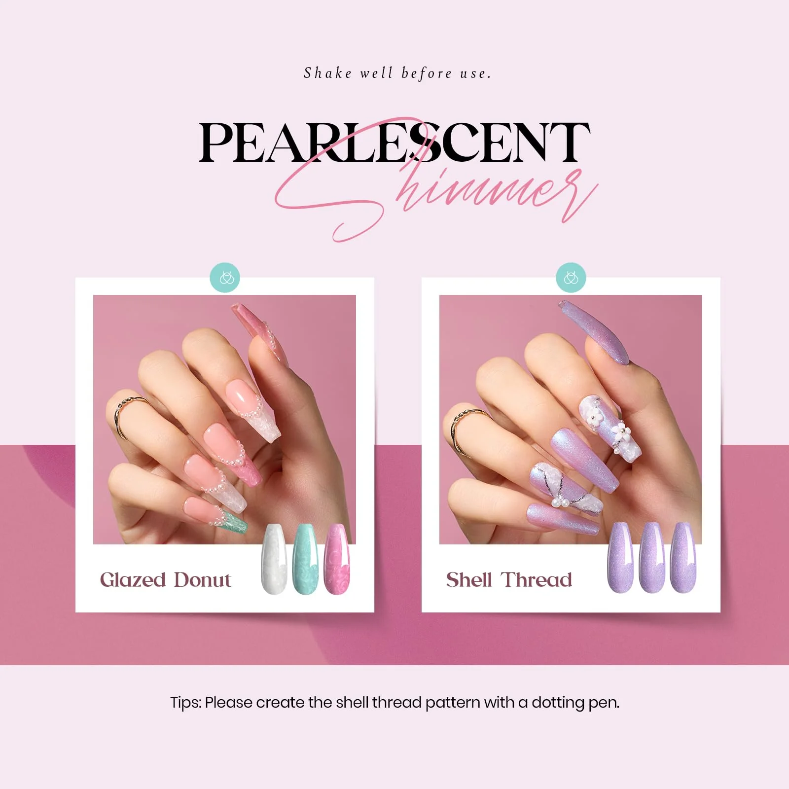 Healing Elixir -23 PCS 20 Colors Spring Gel Nail Polish Kit - Image 4