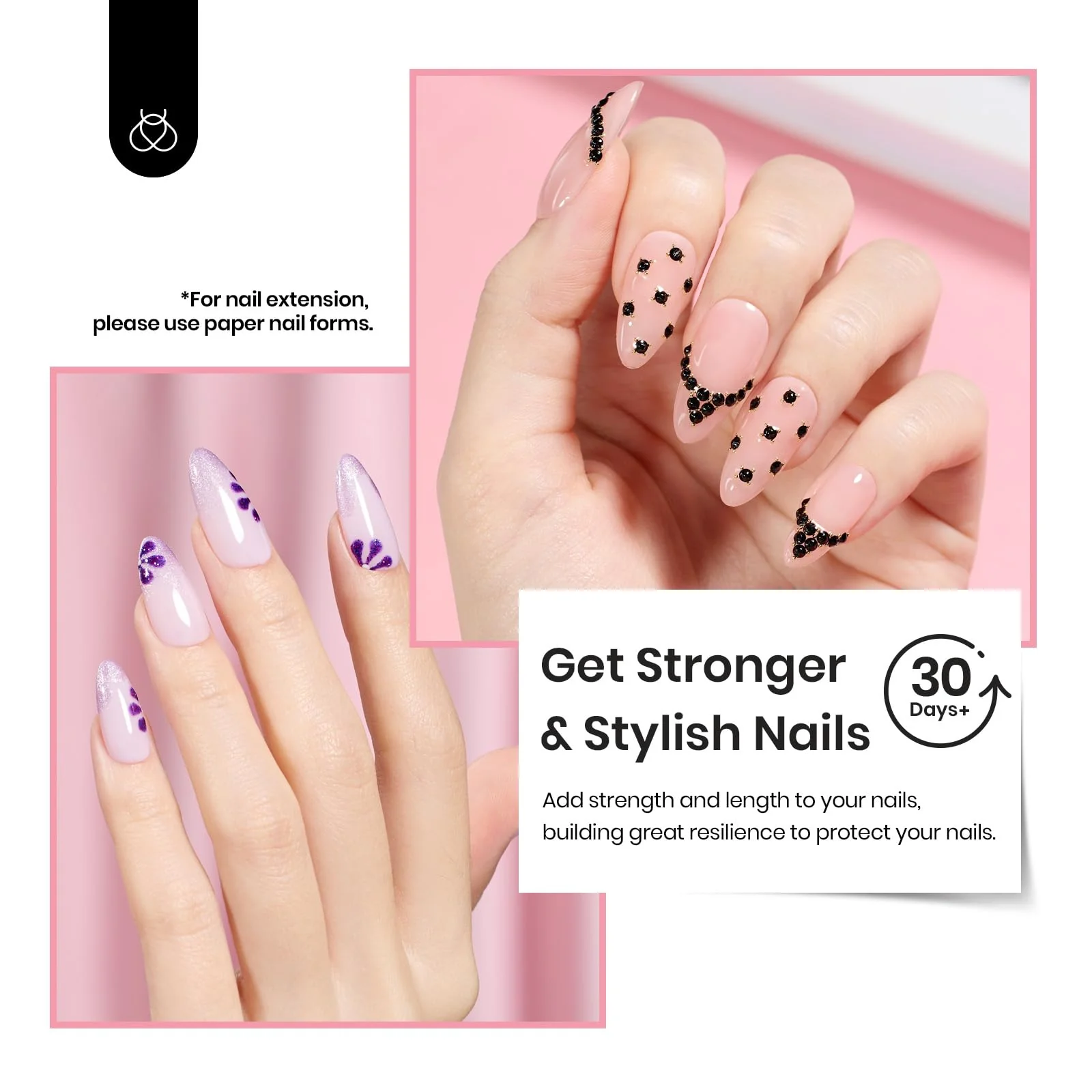 Hema-Free Builder Nail Gel Strengthener Gel 15ml - Image 5