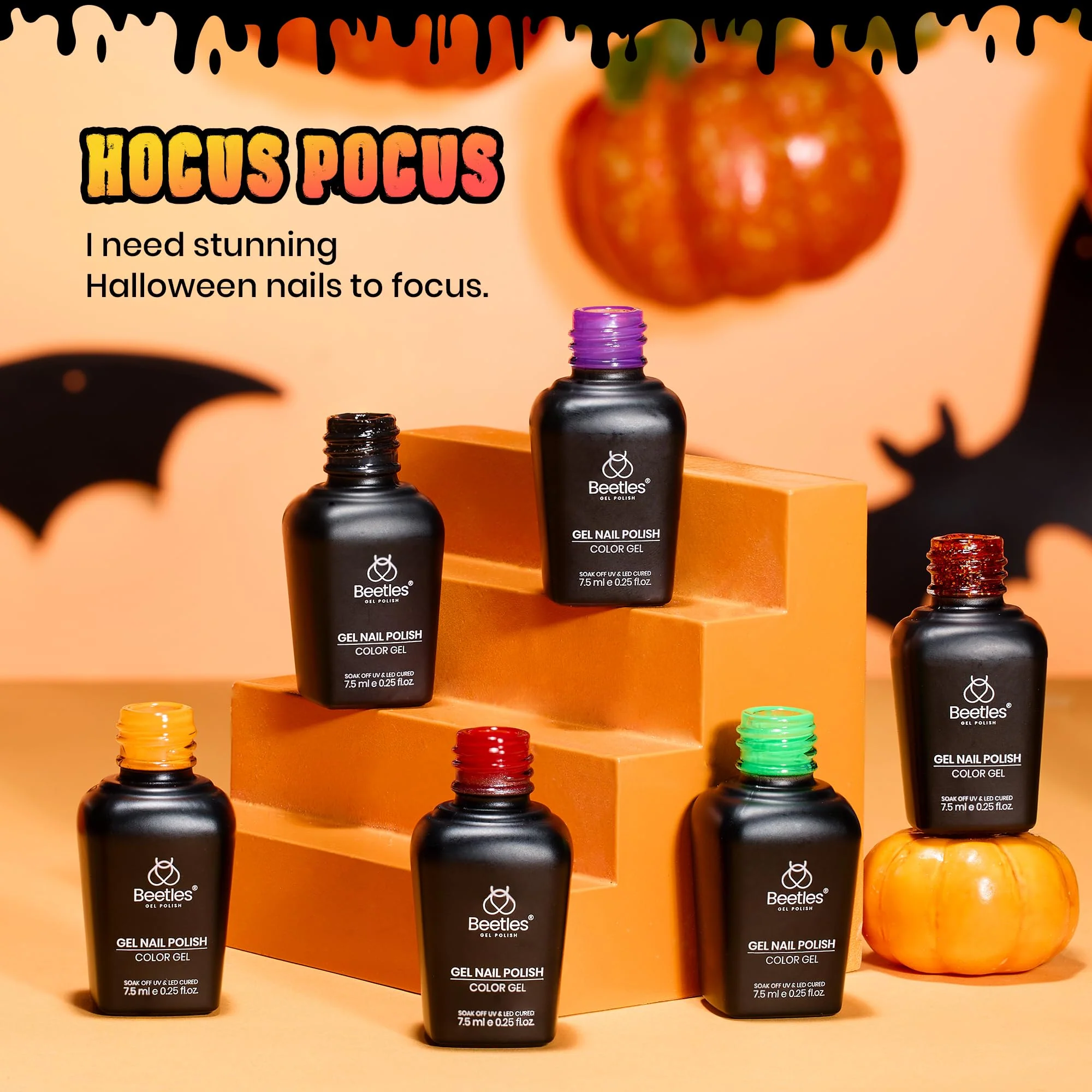 Halloween Hocus Pocus | Gel Polish 6 Colors Set - Image 6
