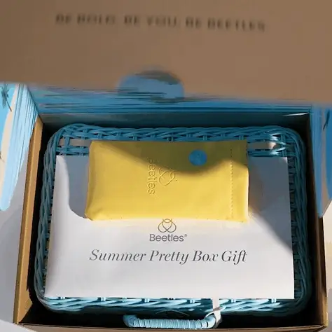 (Mother’s Day Ideal Gift) Beetles Spring Pretty Box - Press On Nails with 26 Pcs Perfect Gift Spring Nails - Image 4