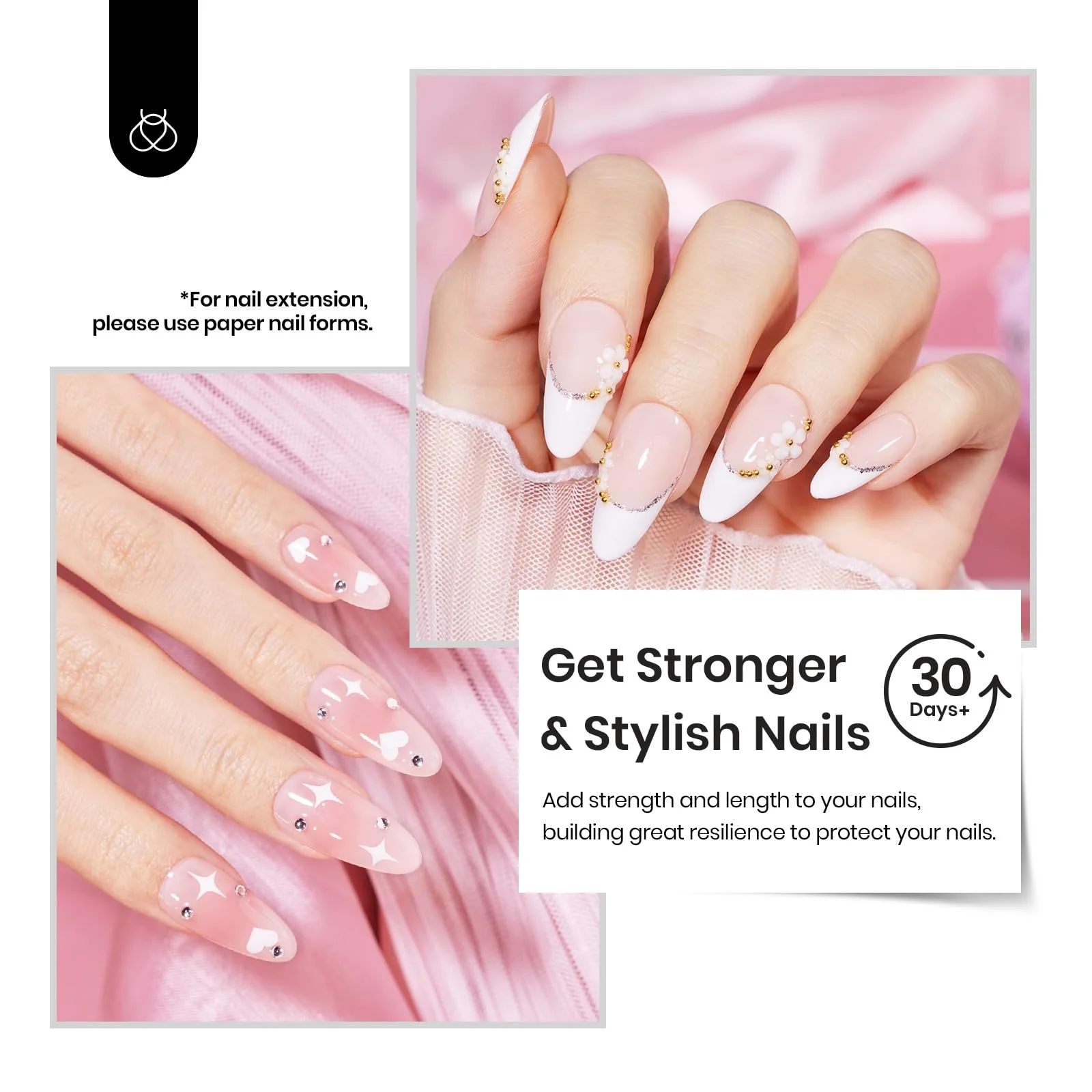 Jelly Builder Gel-6 Colors Builder Nail Gel Set - Image 5