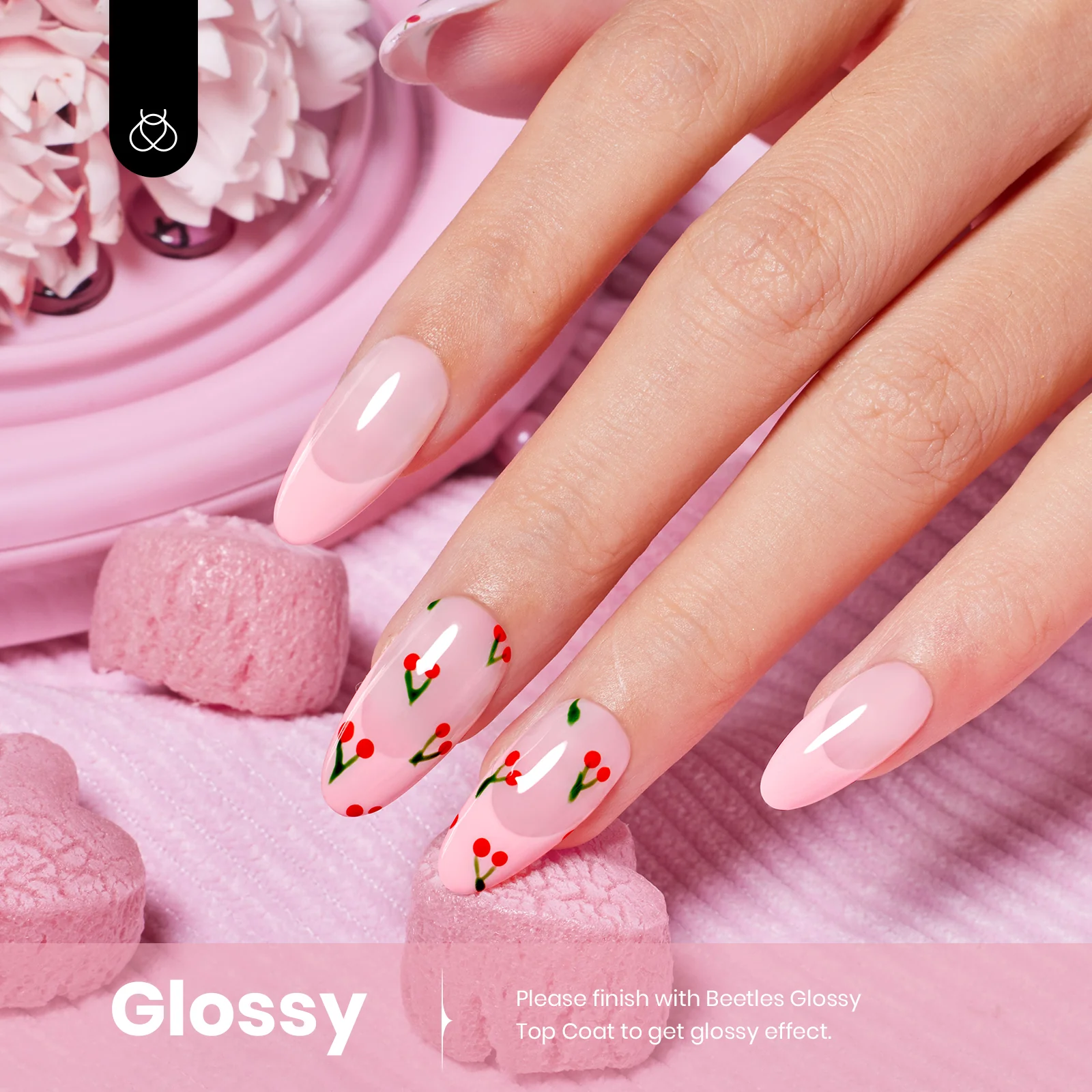 Light Pink - Upgraded Colorful Bottle Spring Nails Packaging Gel Polish 15ml - Image 3