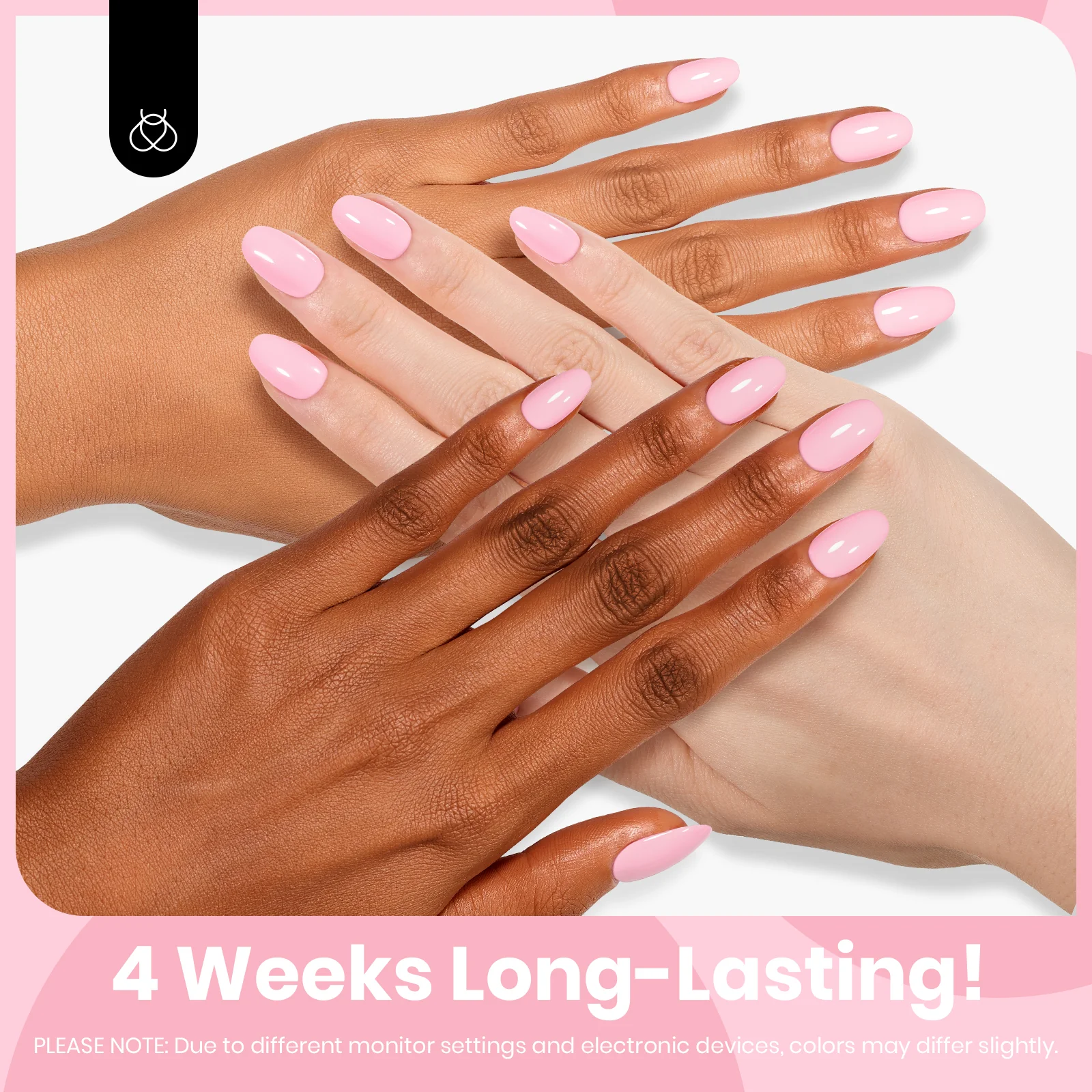 Light Pink - Upgraded Colorful Bottle Spring Nails Packaging Gel Polish 15ml - Image 5
