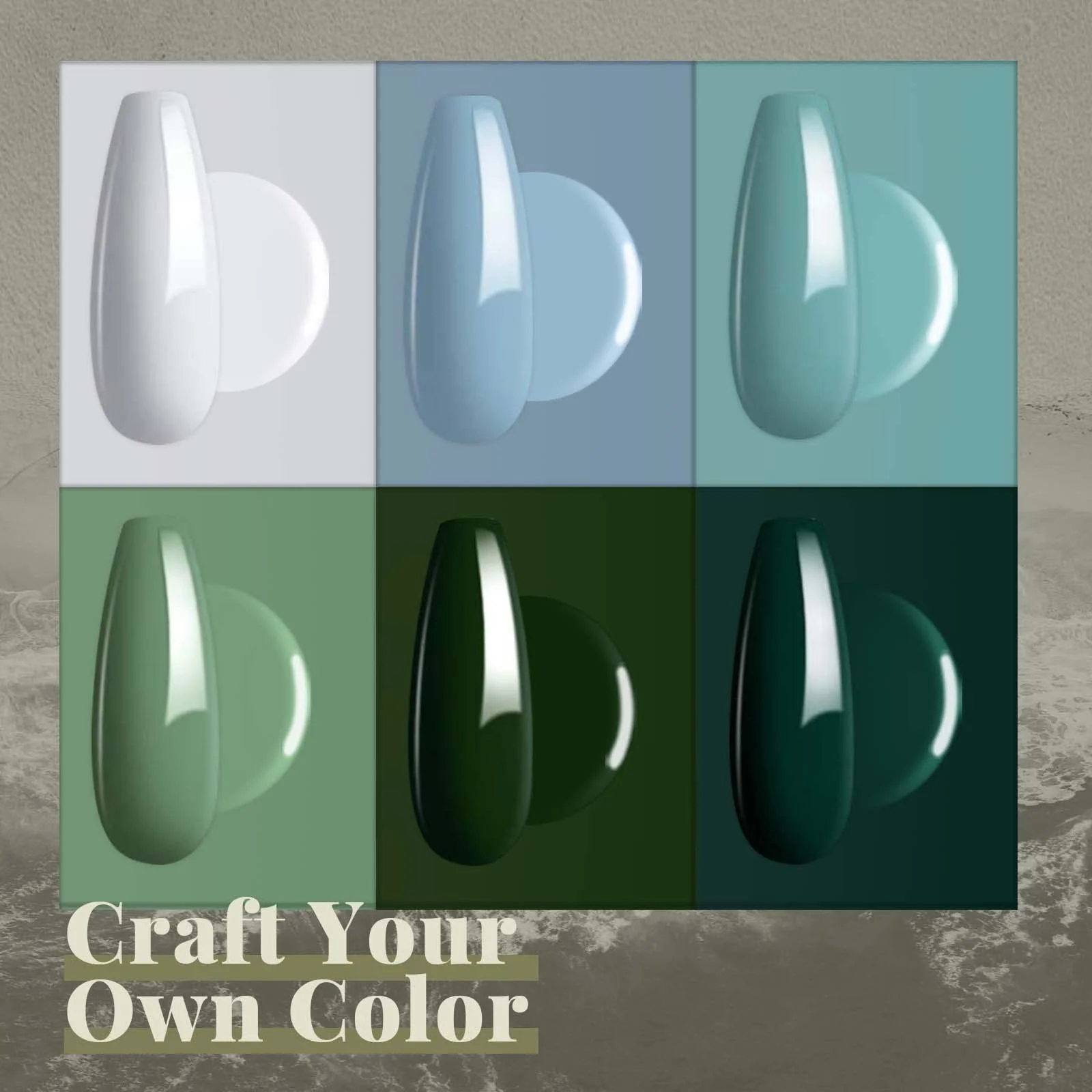 Misty Forest | 6 Colors Gel Polish Set - Image 3