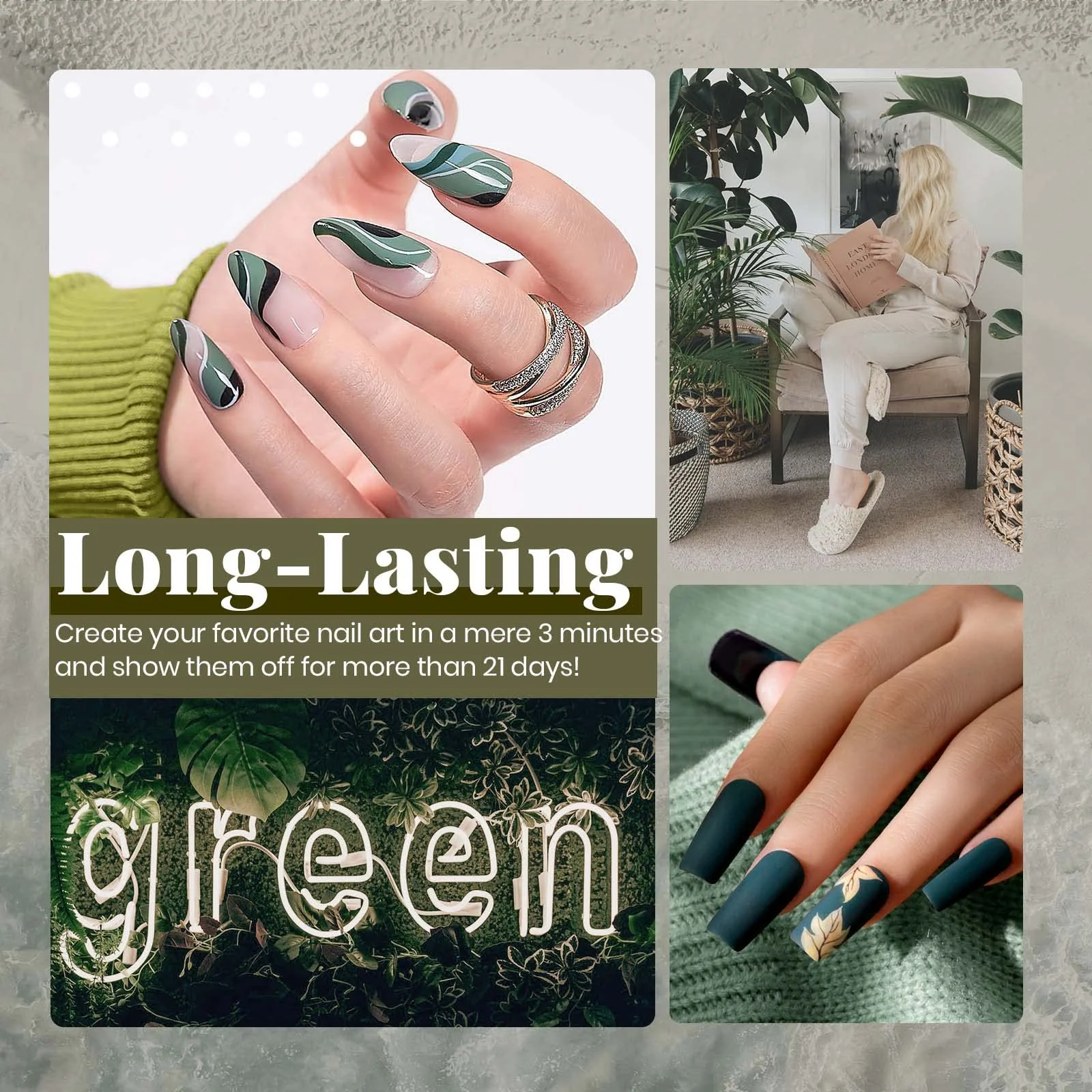 Misty Forest | 6 Colors Gel Polish Set - Image 4