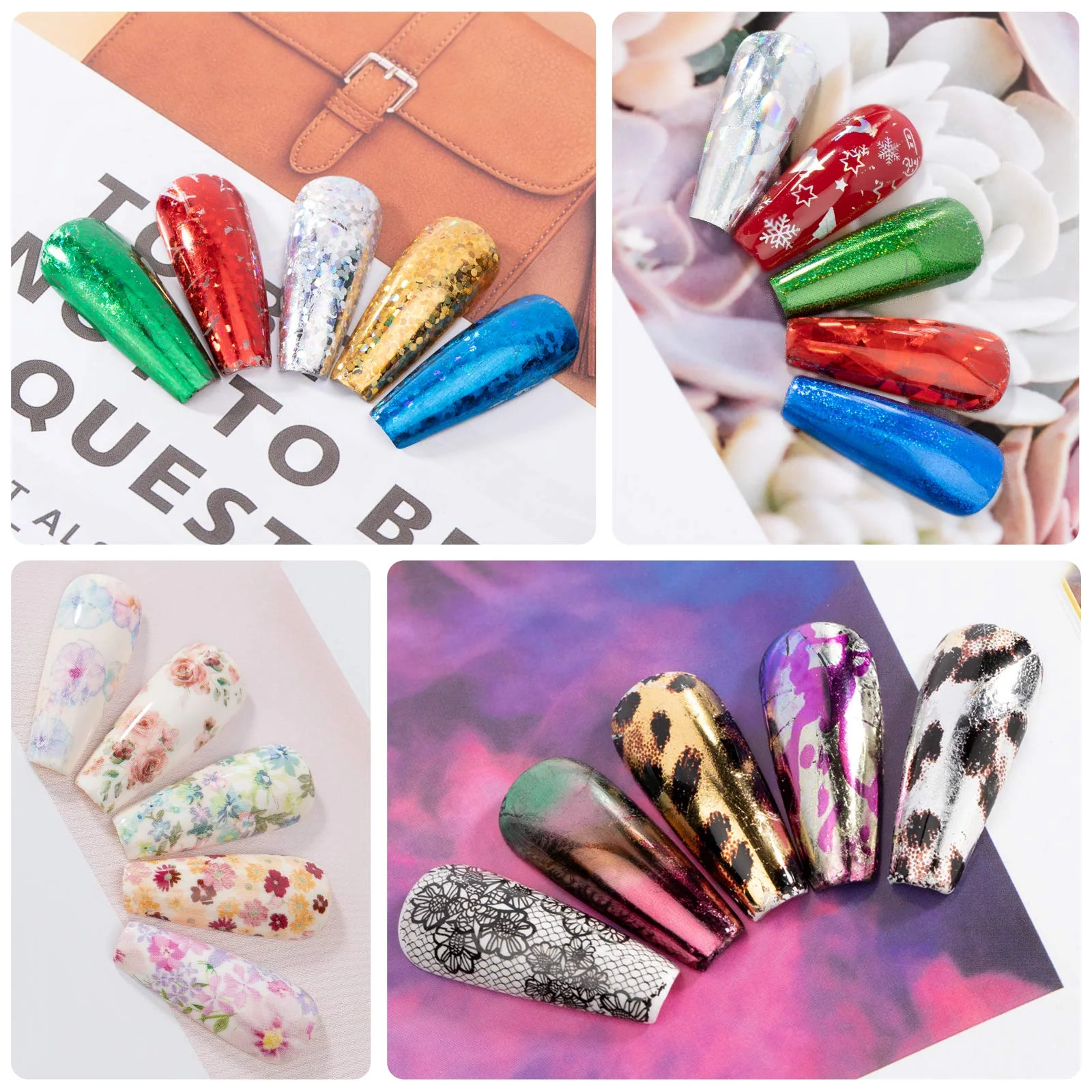 Nail Foil Glue Transfer Tips 15ML - Image 4