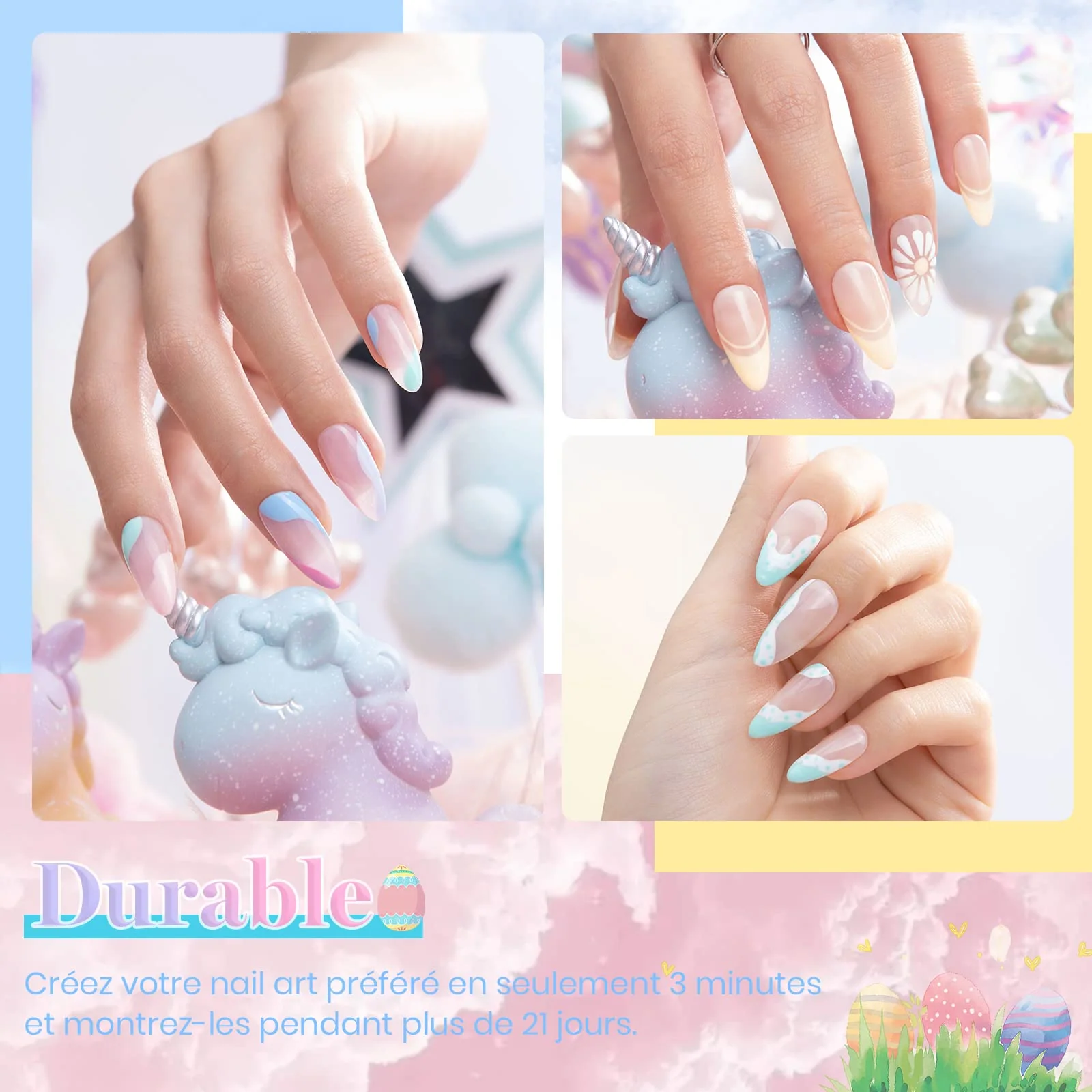 Pastel Unicorn Dream | 6 Colors Gel Polish Set - Image 4