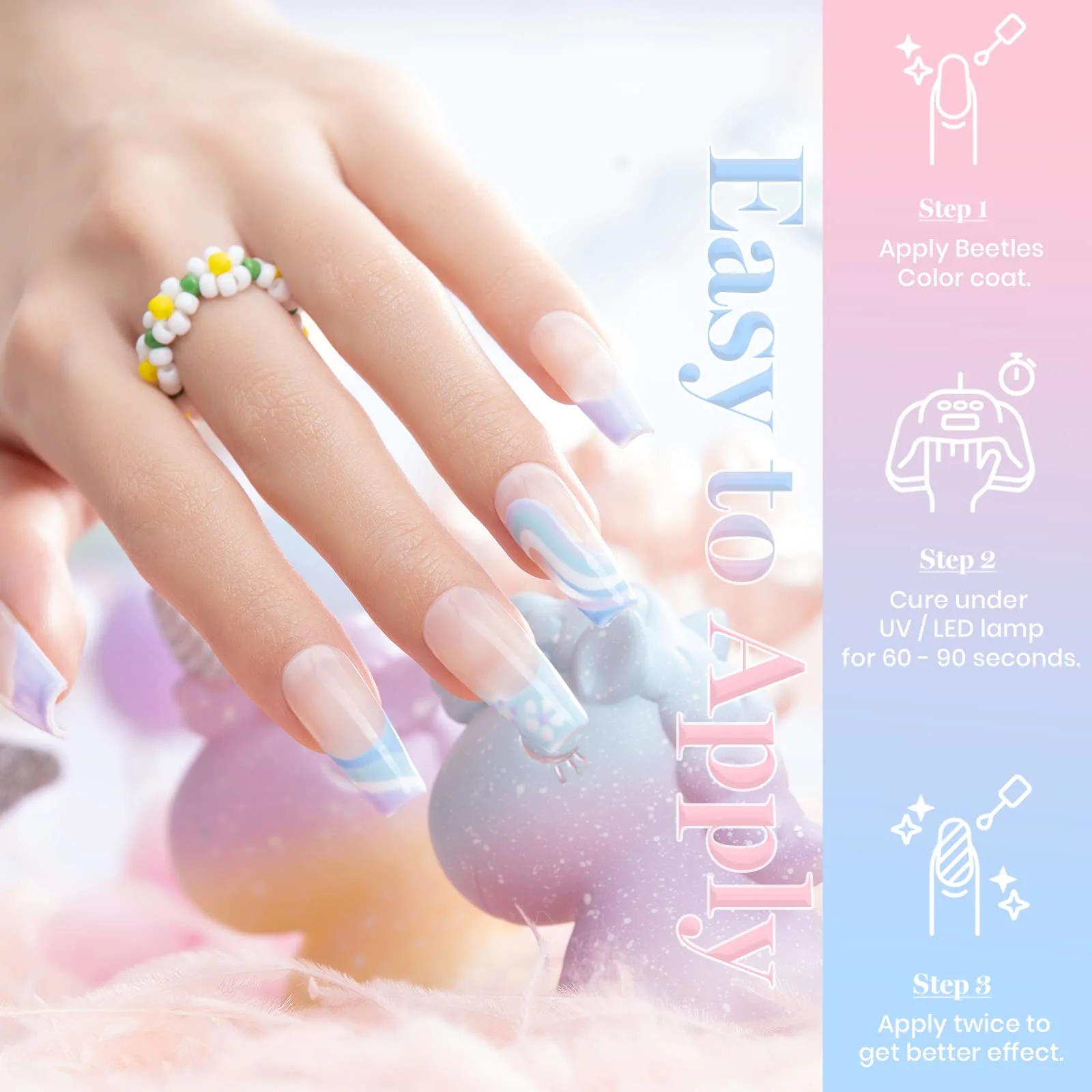 Pastel Unicorn Dream | 6 Colors Gel Polish Set - Image 5