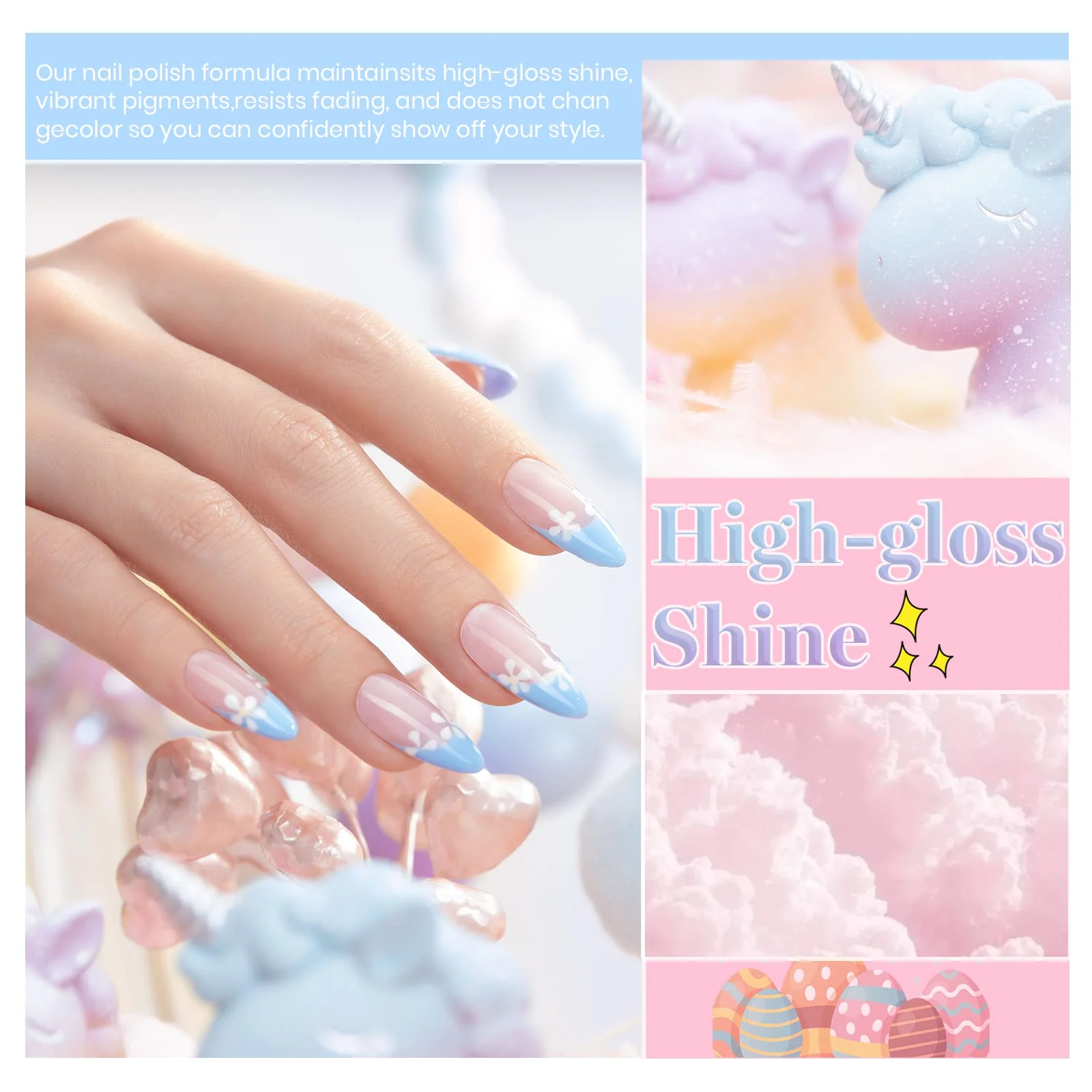 Pastel Unicorn Dream | 6 Colors Gel Polish Set - Image 6