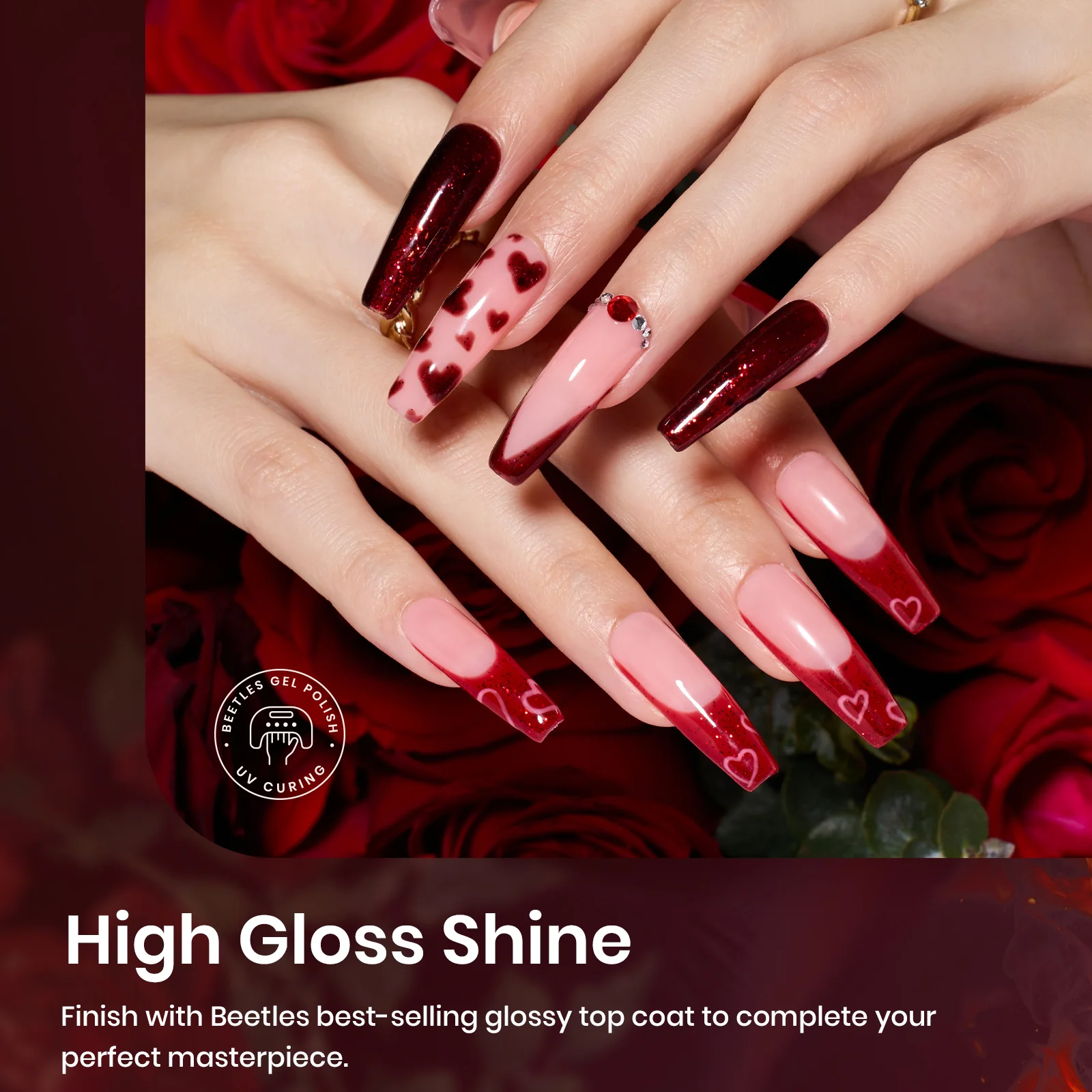 Poinsettia Love| 6 Colors Gel Polish Set - Image 4