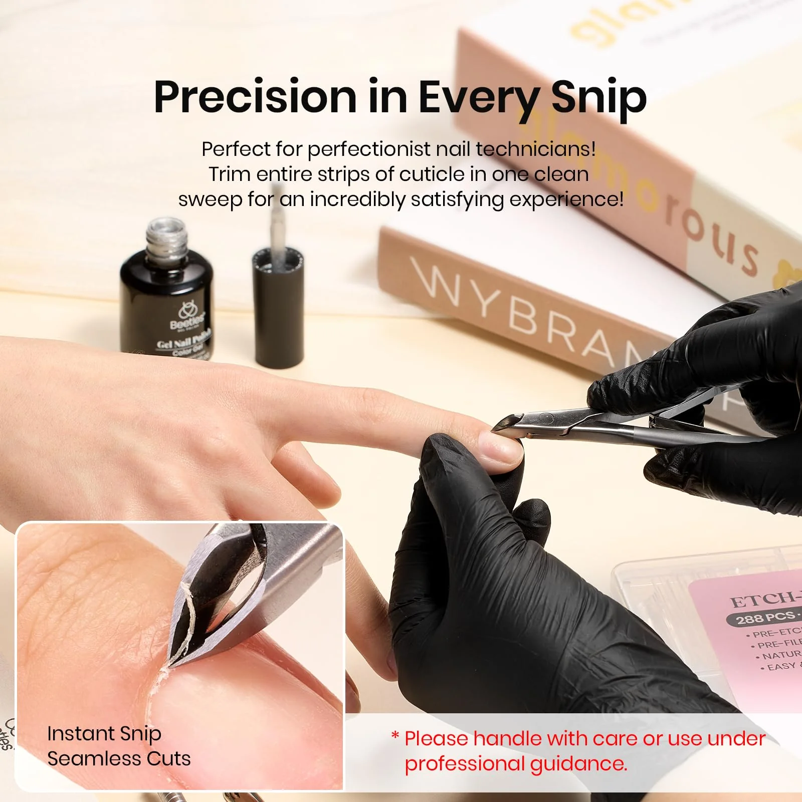 Professional Grade - Beetles Cuticle Nippers Professional Trimmer - Image 3