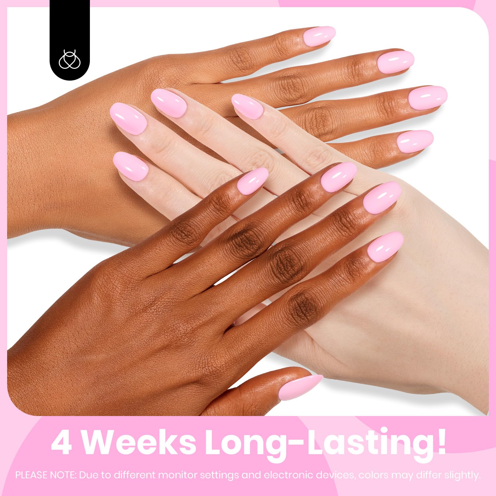 Rosy Glow Colorful Bottle Beetles Spring Nails Pink Gel Nail Polish 15ml - Image 5