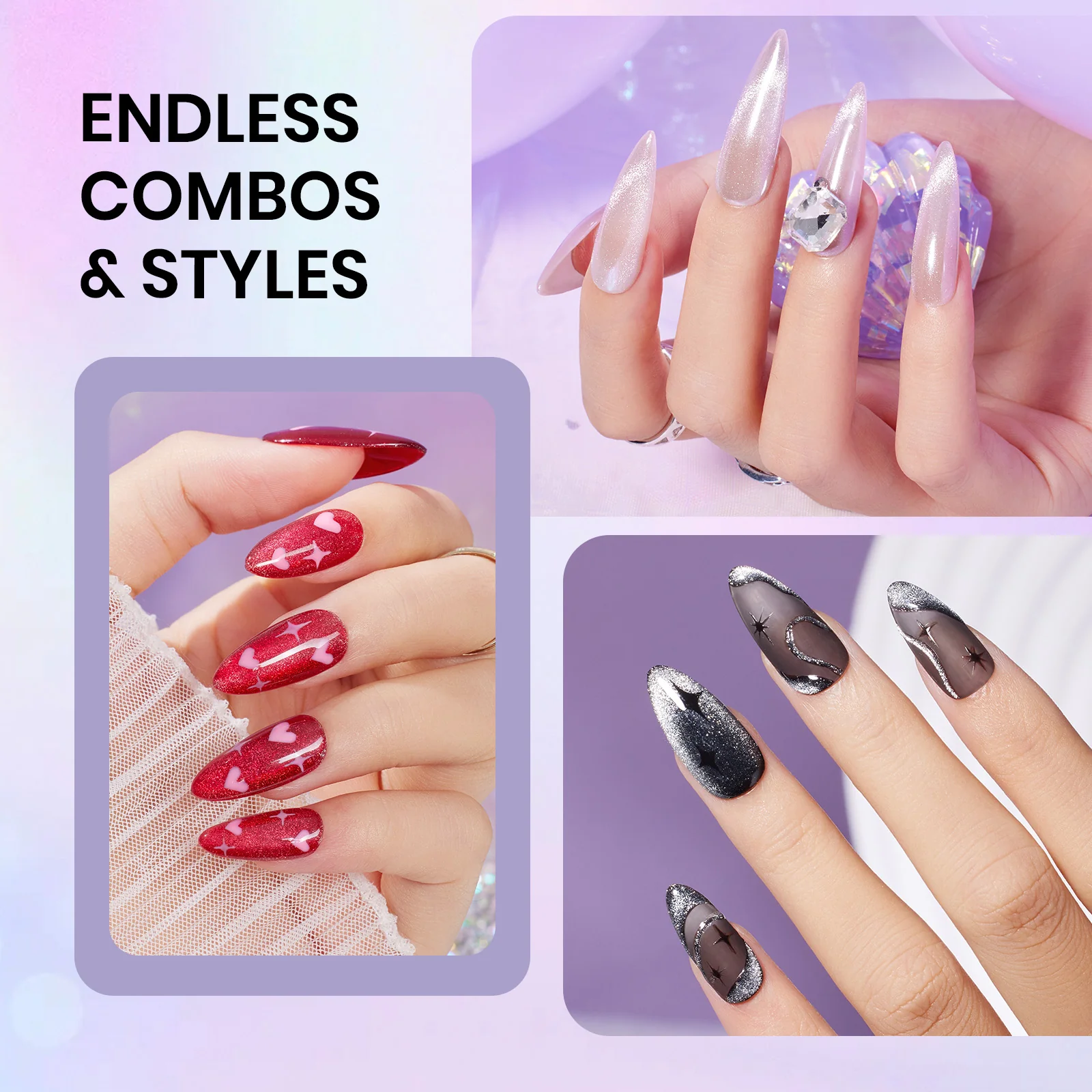 Star Cascade|15ml Spring Nails Gel Polish - Image 7
