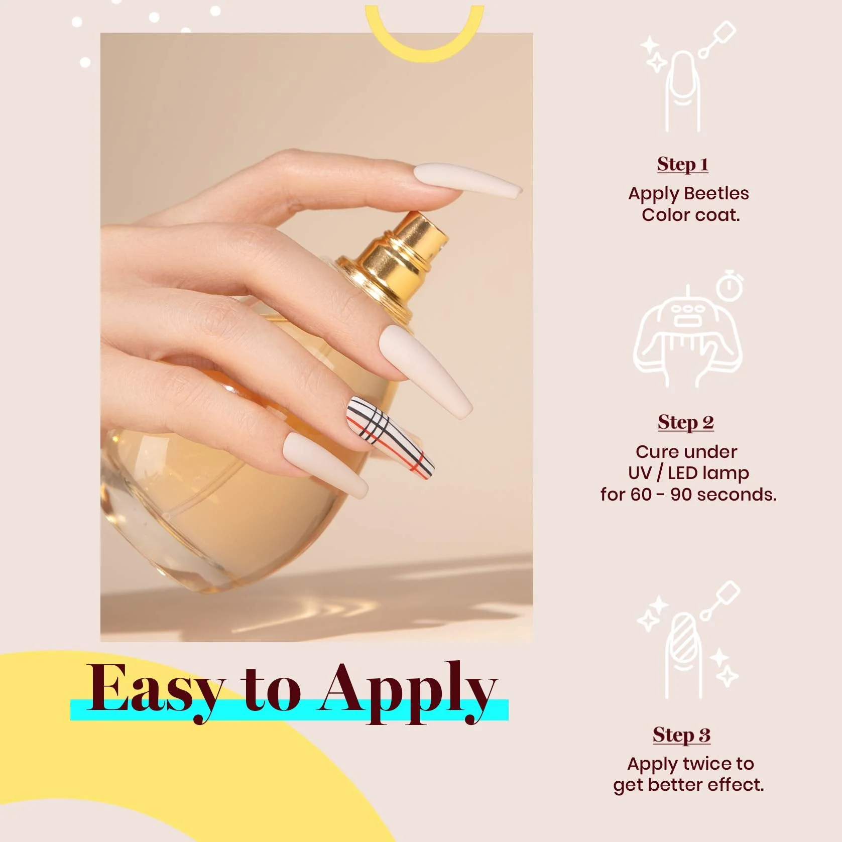 Stone Beige #a648 |15ml Gel Polish - Image 7