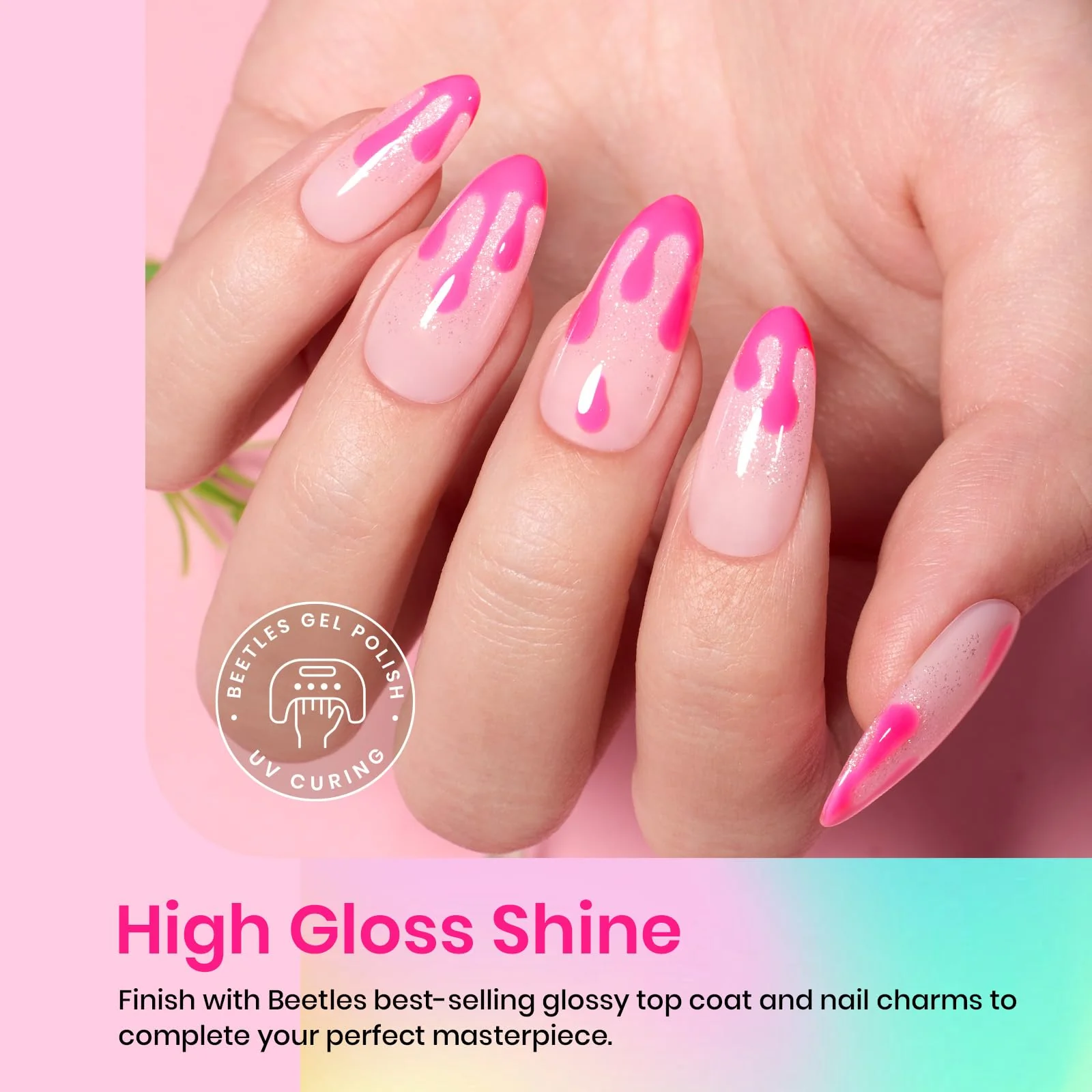 Summer Ice Cream - Spring Nails 6 Colors Gel Nail Polish Set - Image 2