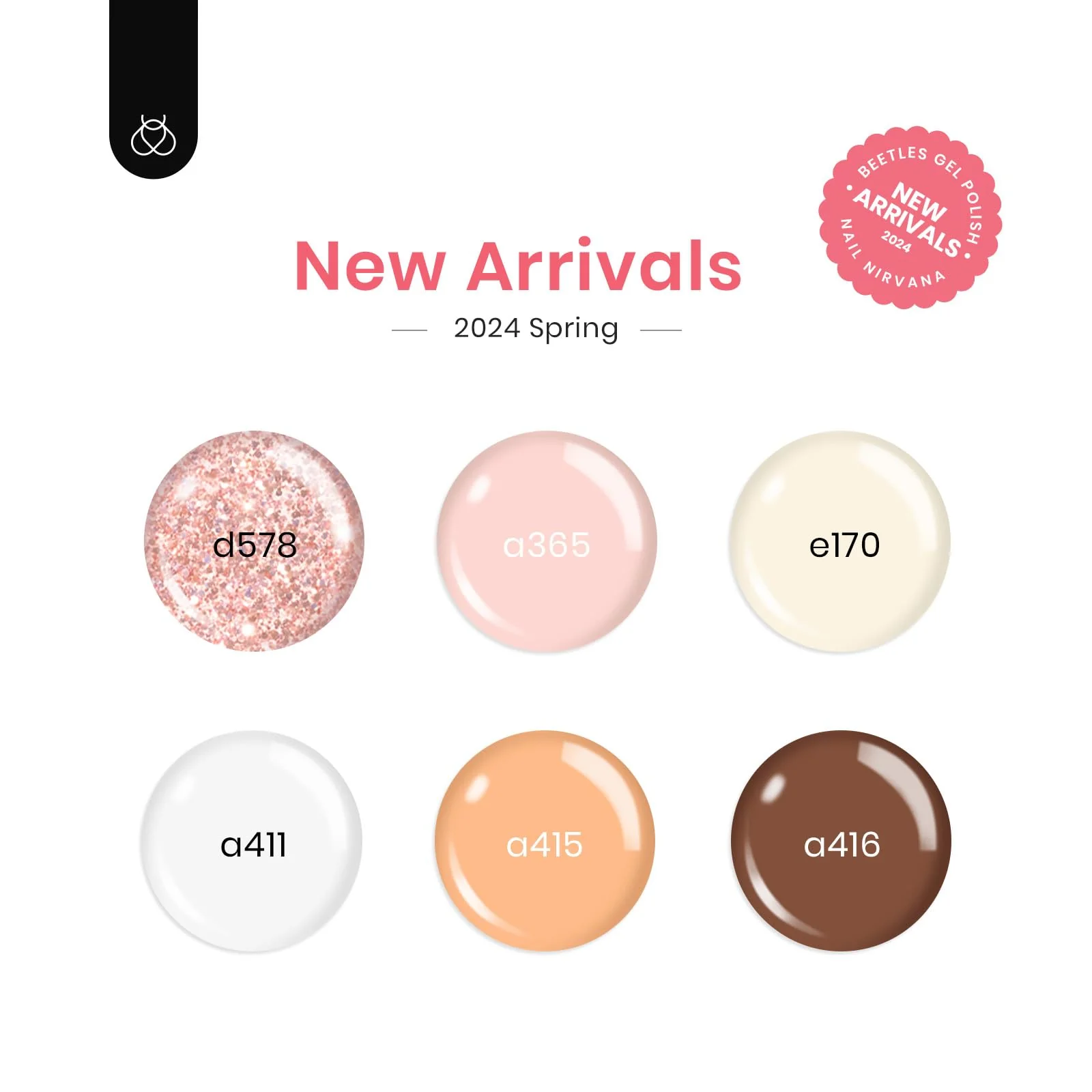Tender Elegance | 6 Colors Gel Polish Set - Image 3