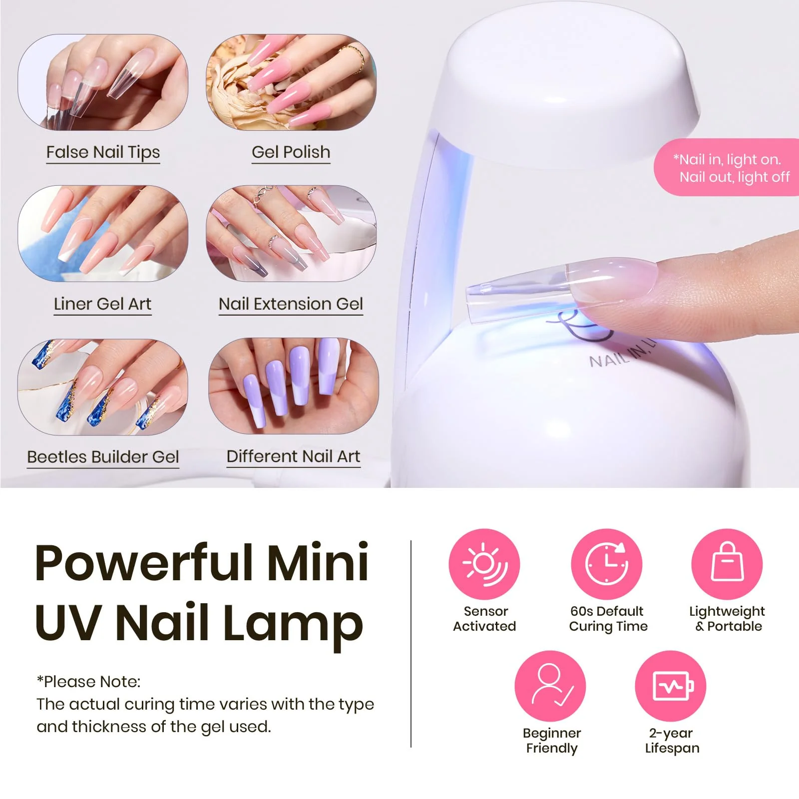 Tipex Long Square Half Matte Nail Tips Kit |210pcs - Image 5